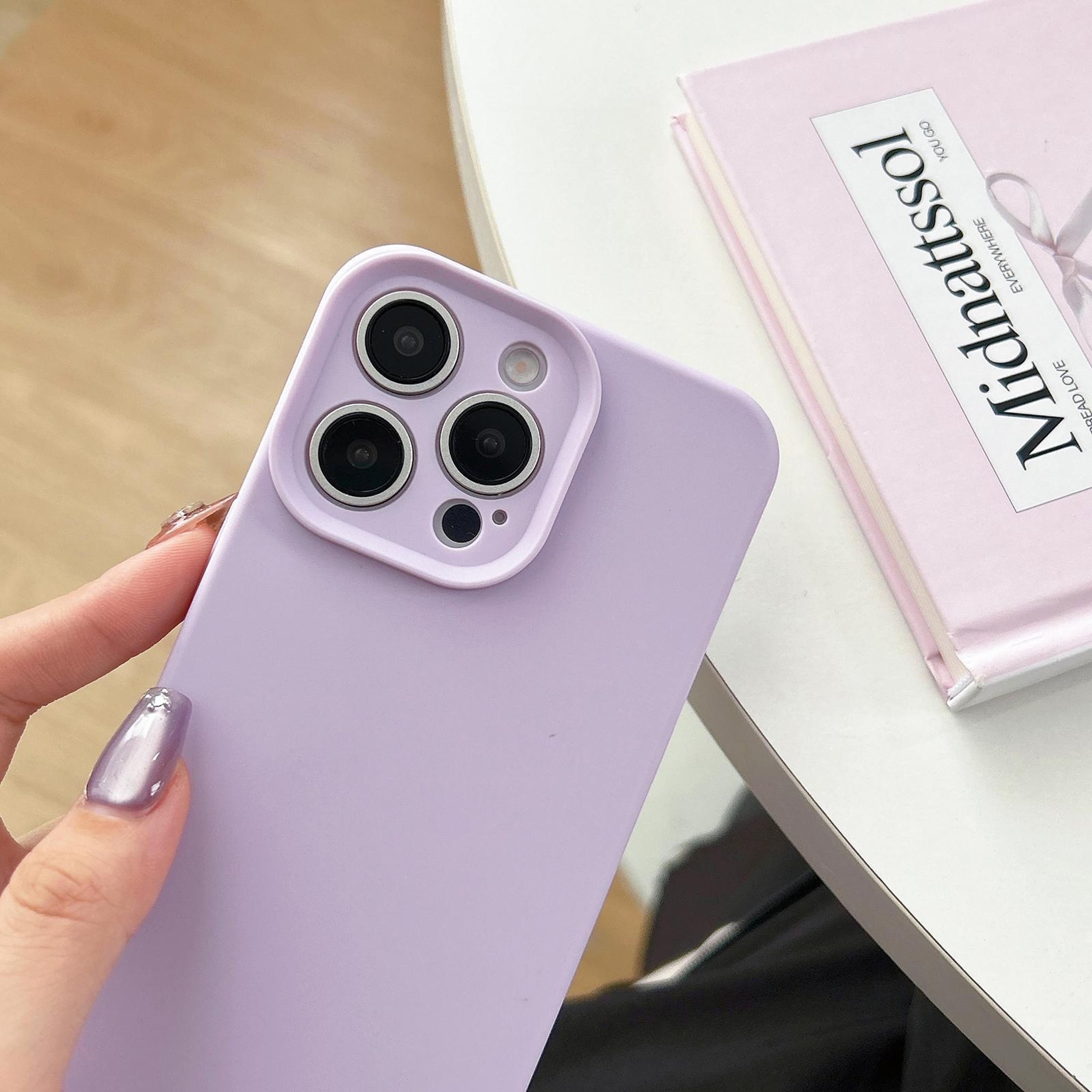 IPhone 13 Silicone Case With Camera Protection Slim Anti Slip Cover 2