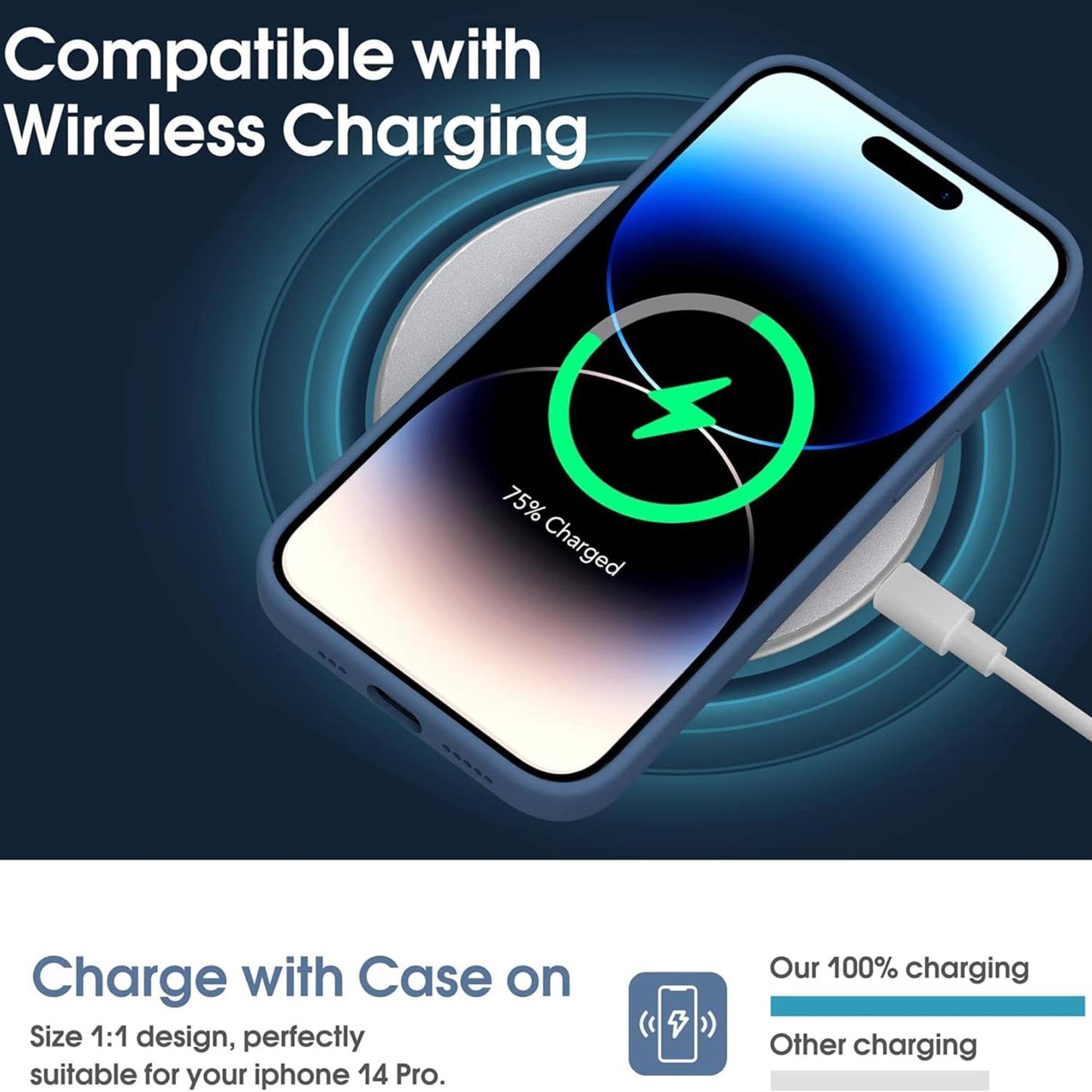 IPhone 13 Liquid Silicone Case With Microfiber Lining Shockproof Slim Protection 6