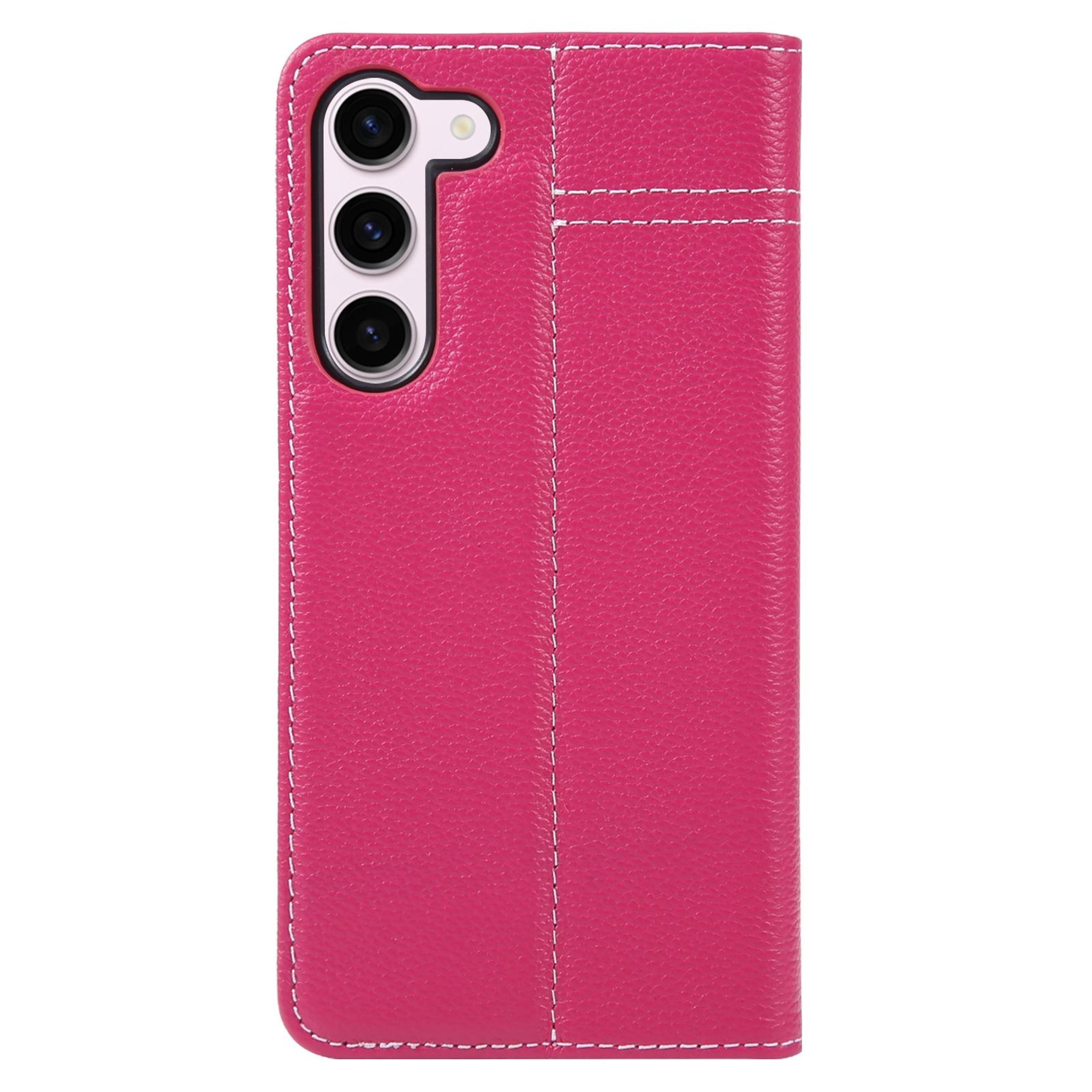 Samsung Galaxy S23 Plus 5G Genuine Leather Wallet Case With Card Slots And Stand 2