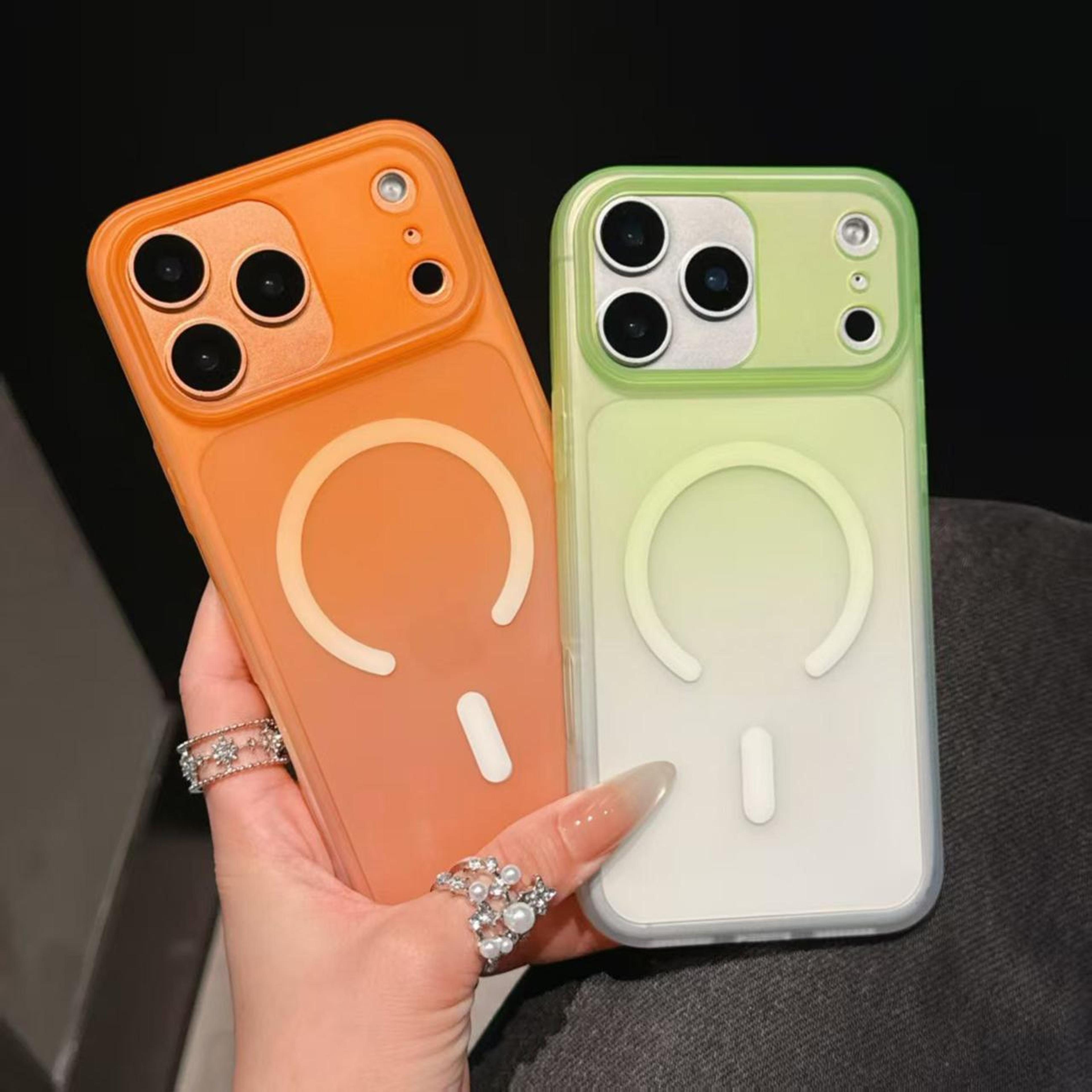IPhone 16 Pro Max Frosted Magnetic Case Slim Shockproof TPU Cover 2
