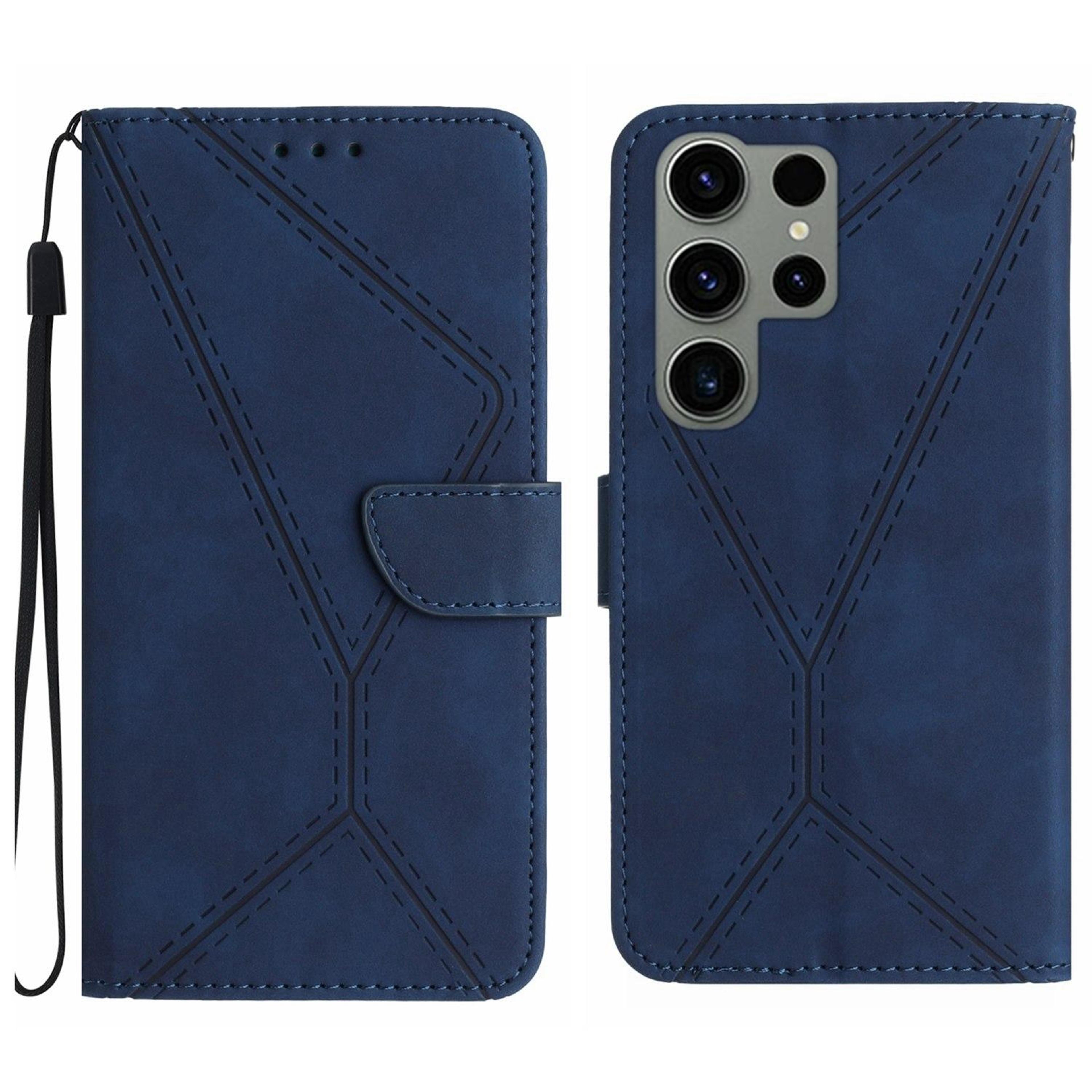 Samsung Galaxy S23 Ultra Leather Wallet Case With Card Holder Kickstand And Wrist Strap 0