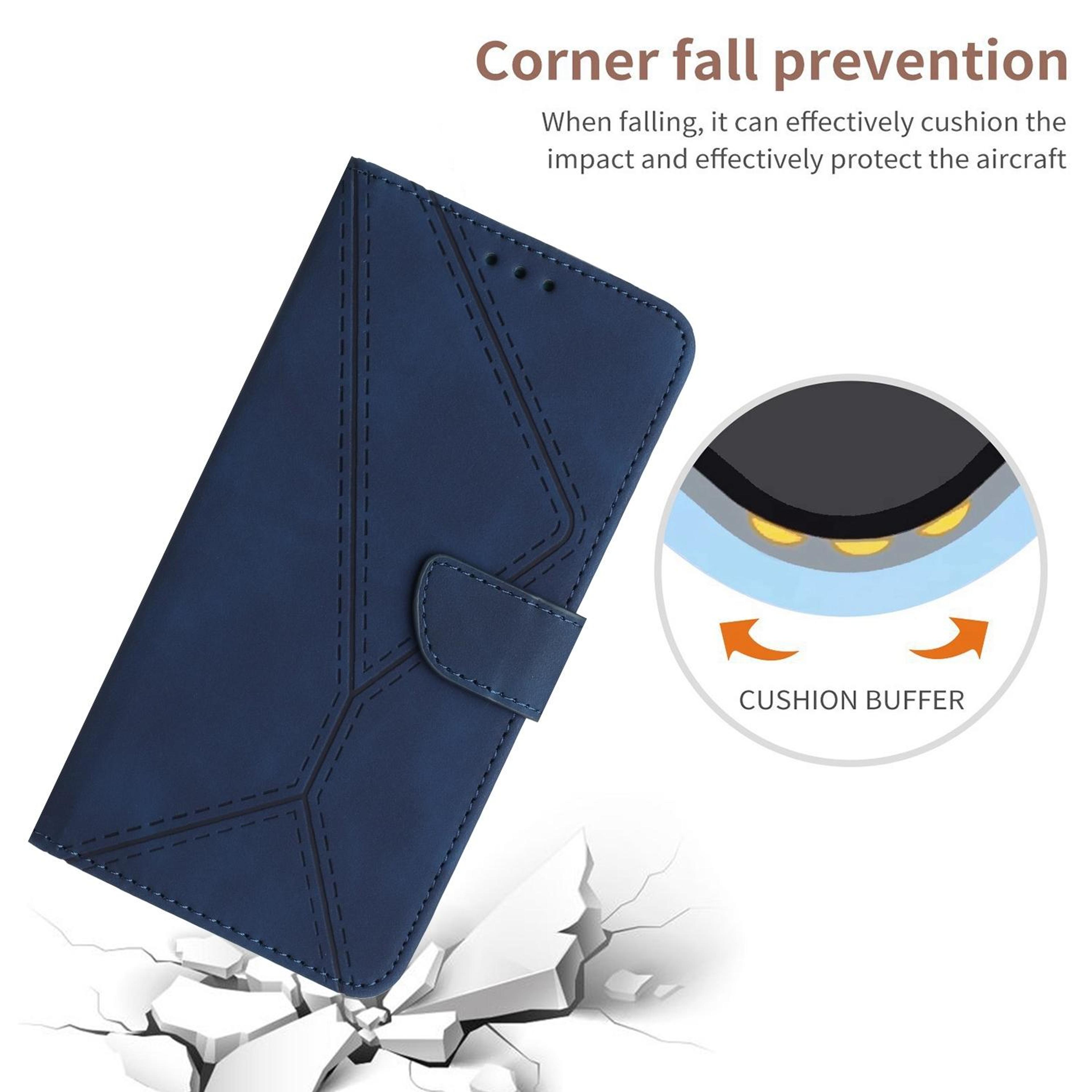 Samsung Galaxy S23 Ultra Leather Wallet Case With Card Holder Kickstand And Wrist Strap 3