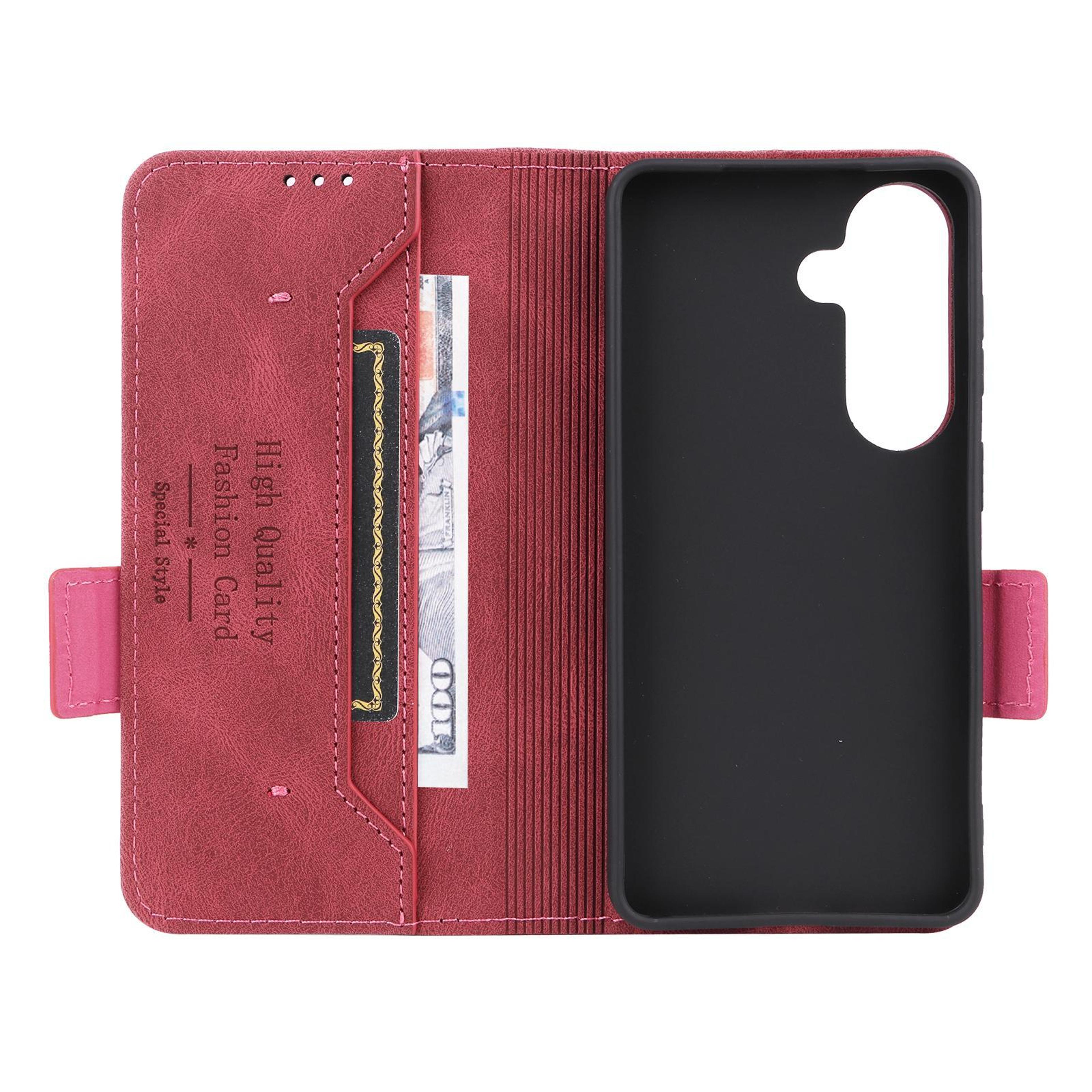 Samsung Galaxy S26 Plus 5G Leather Phone Case With Magnetic Clasp Protective Cover 2