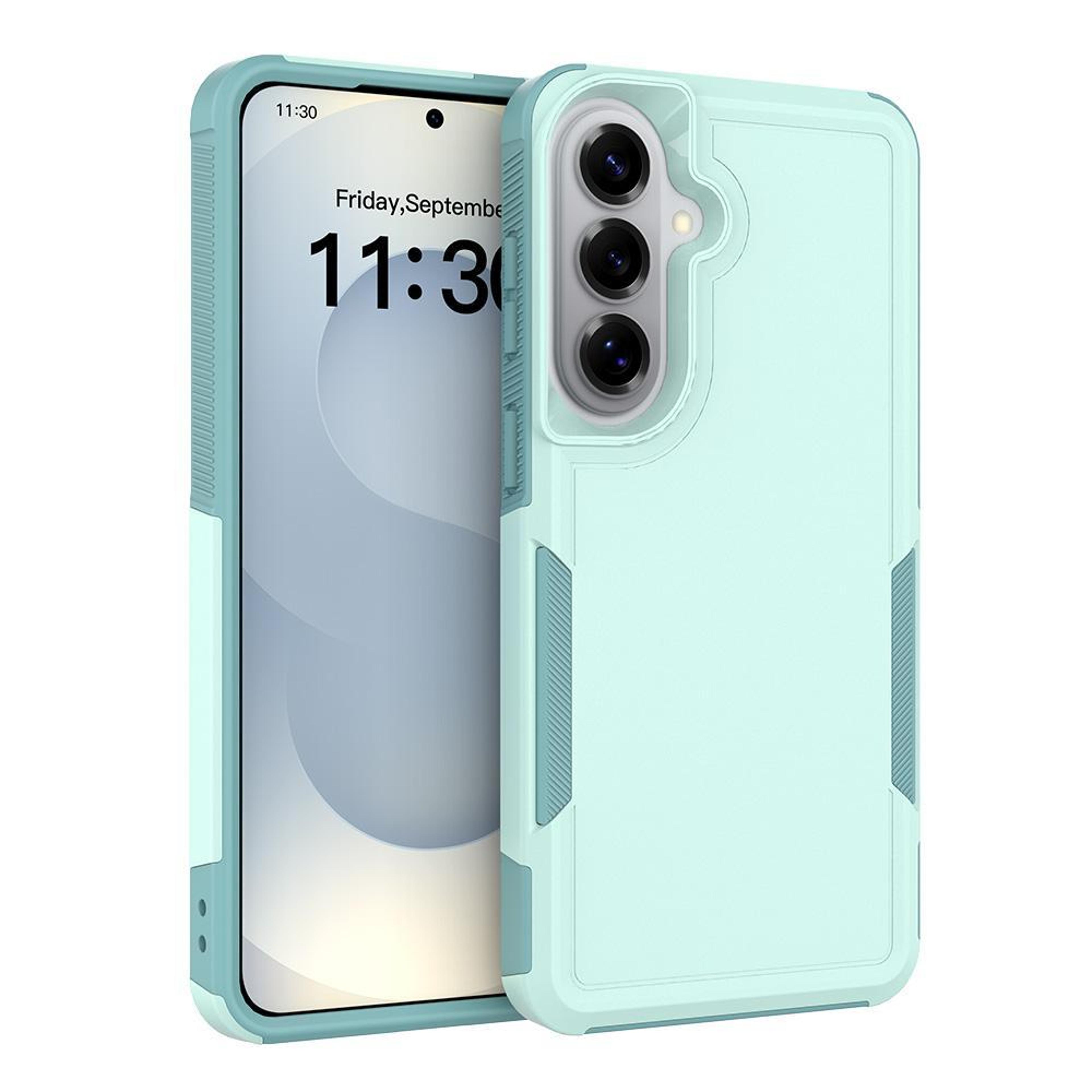 Samsung Galaxy S26 Plus 5G Dual Layer PC TPU Protective Case Light Green 0