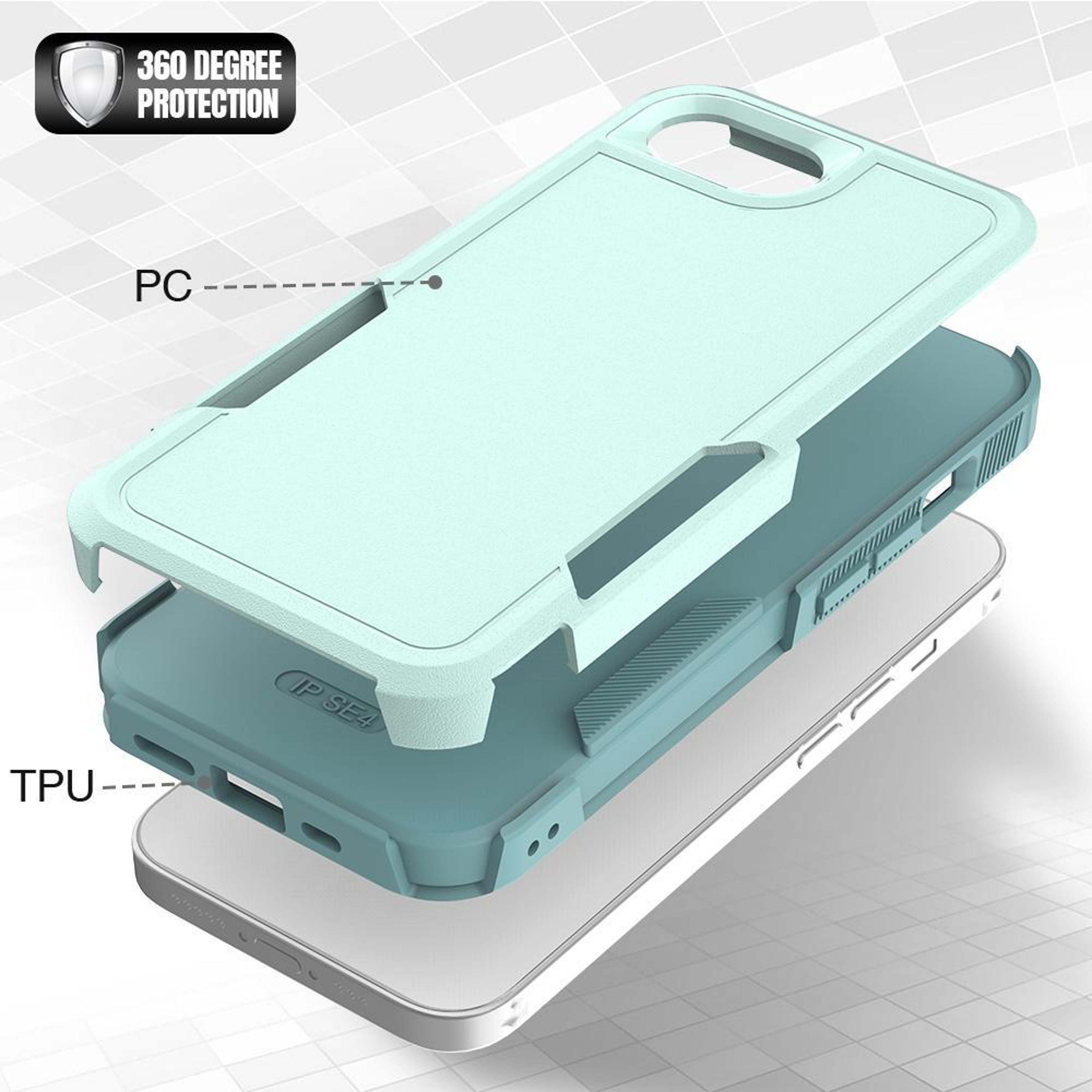 IPhone 17e Case And IPhone 16e Case Durable PC TPU Protective Cover 2