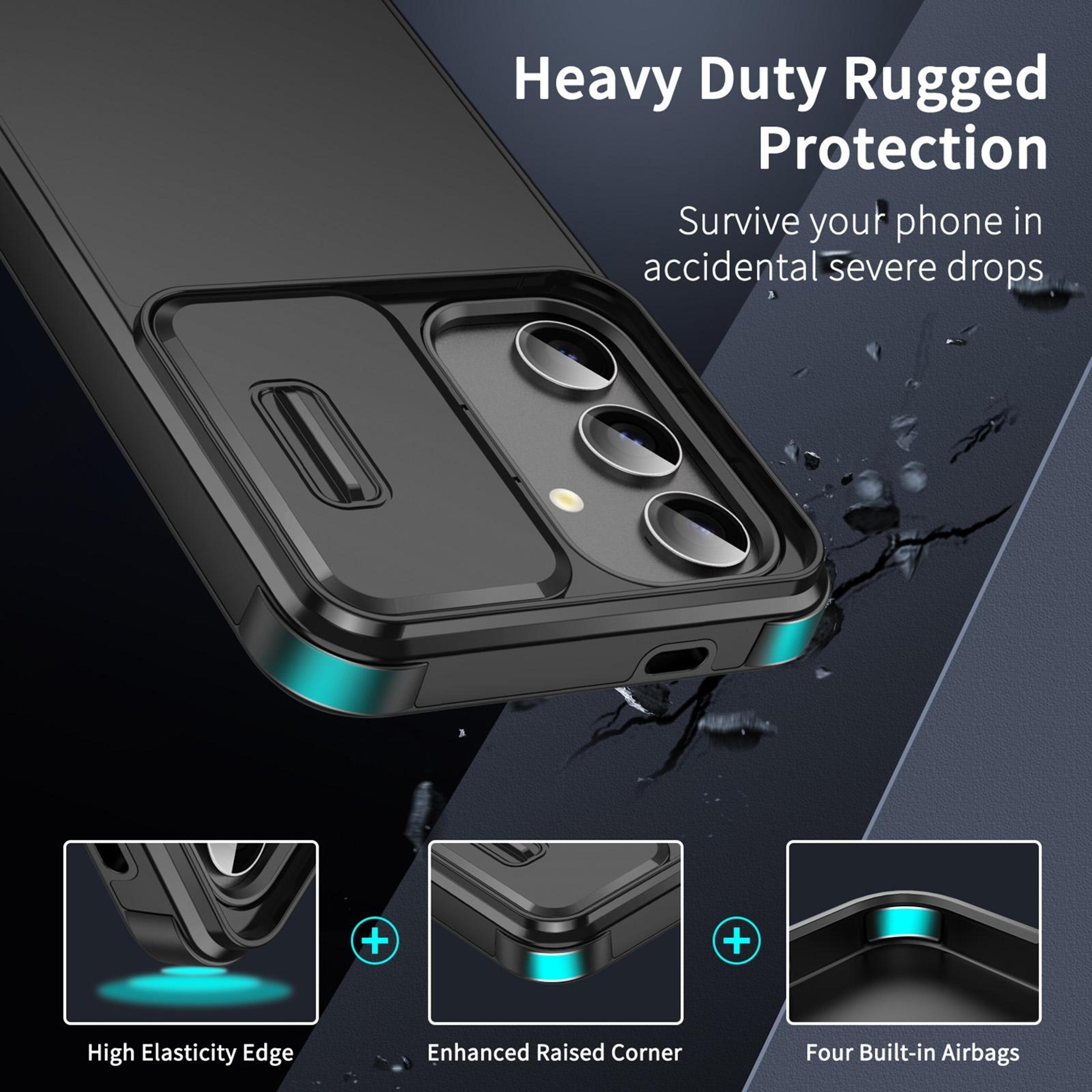 Samsung Galaxy S24 Ultra Case With Sliding Camera Cover And Durable TPU PC Protection 2