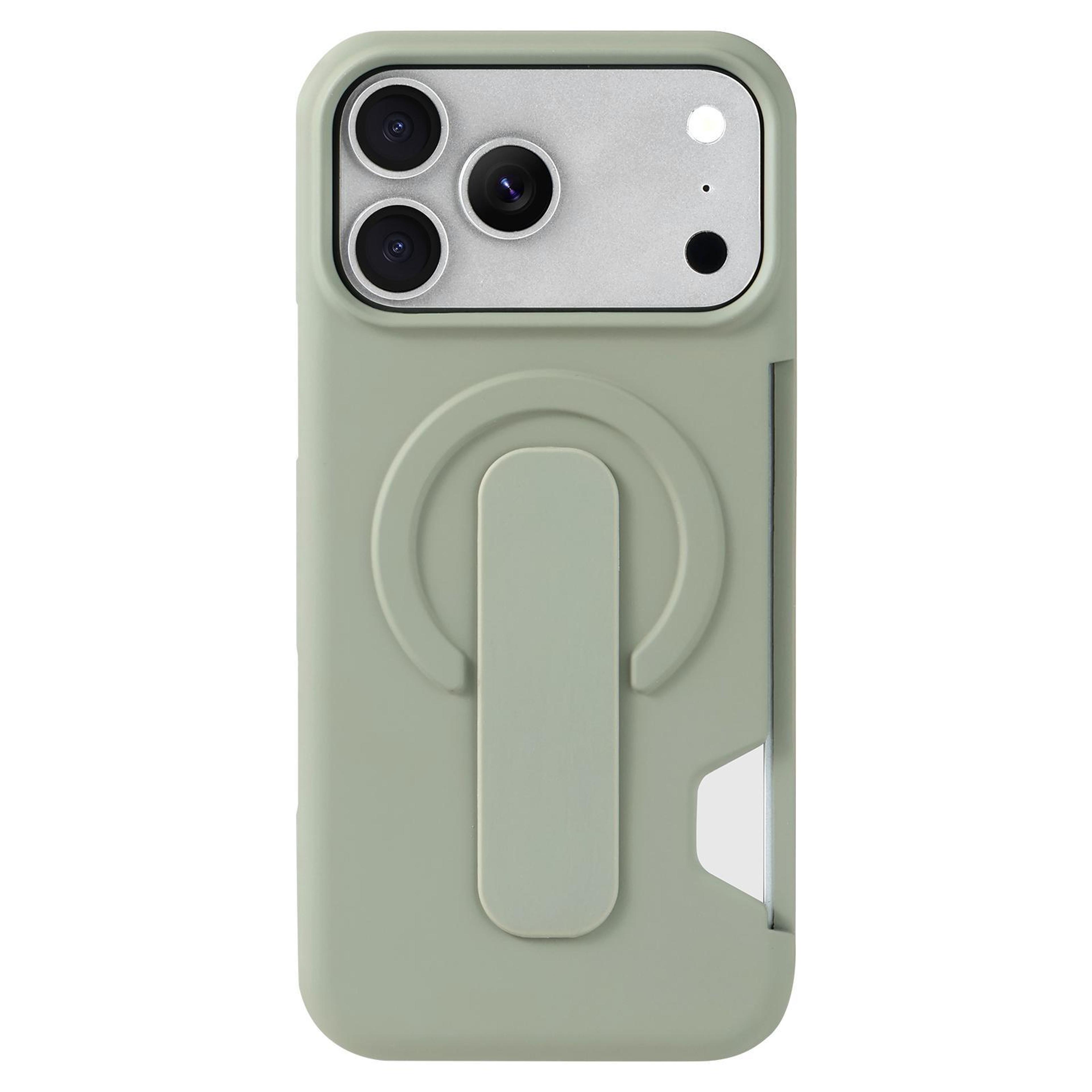 IPhone 17 Pro Max Magnetic Wallet Case With Card Holder And Kickstand 0