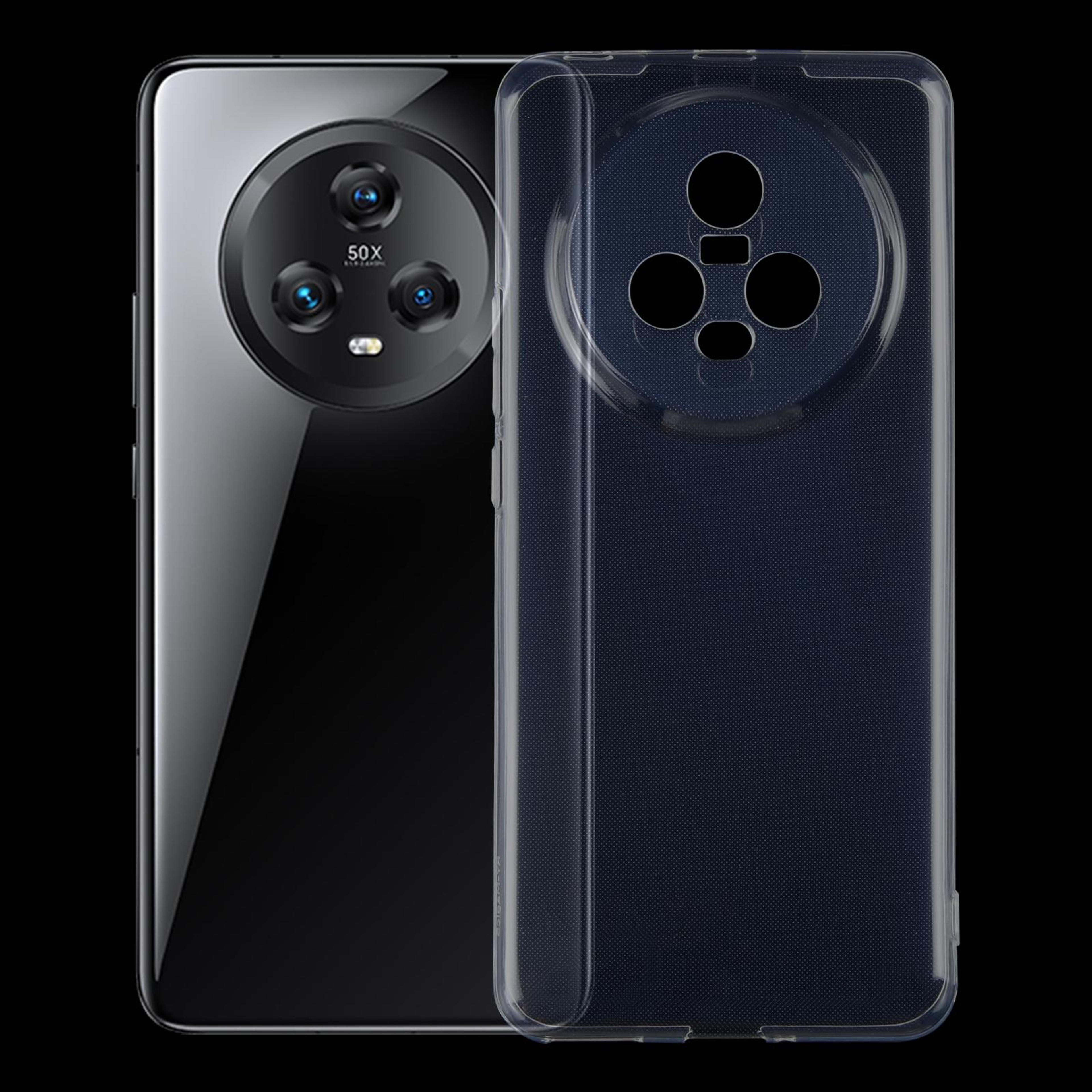 honor magic5 clear tpu case ultra-thin scratch-resistant protective cover
