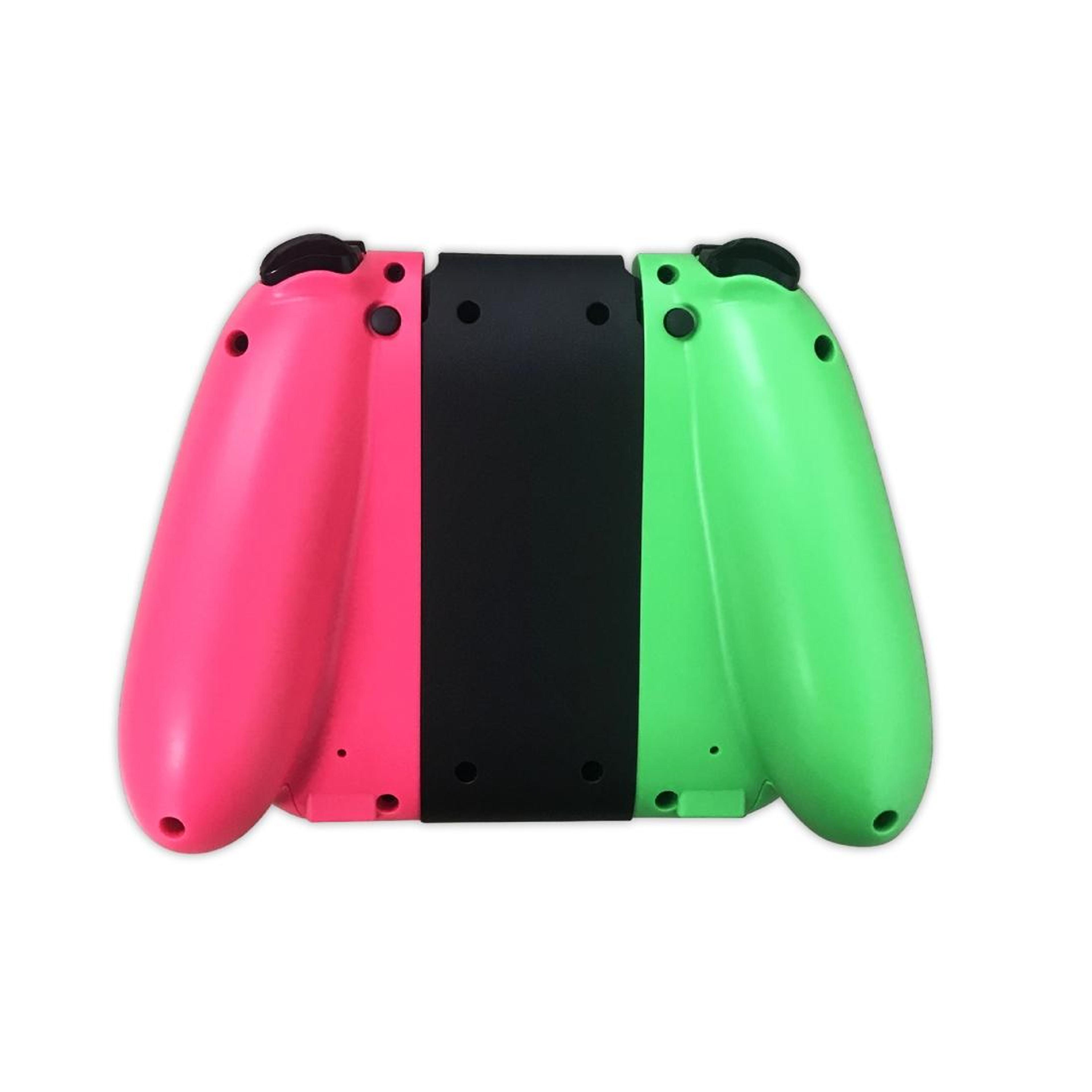 Wireless Bluetooth Switch JoyCon Replacement Controllers With Dual 3D Joysticks Green And Red 4