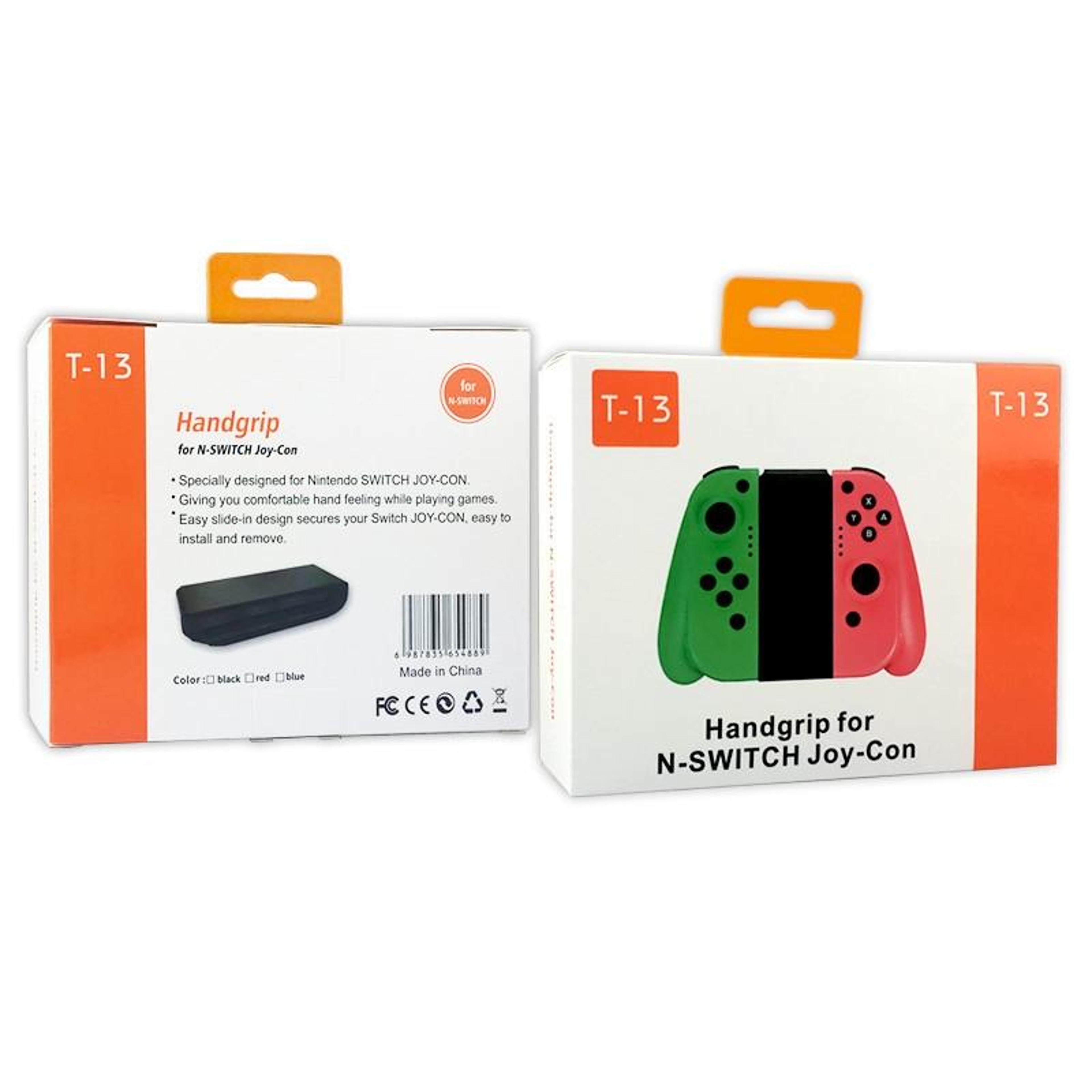 Wireless Bluetooth Switch JoyCon Replacement Controllers With Dual 3D Joysticks Green And Red 8