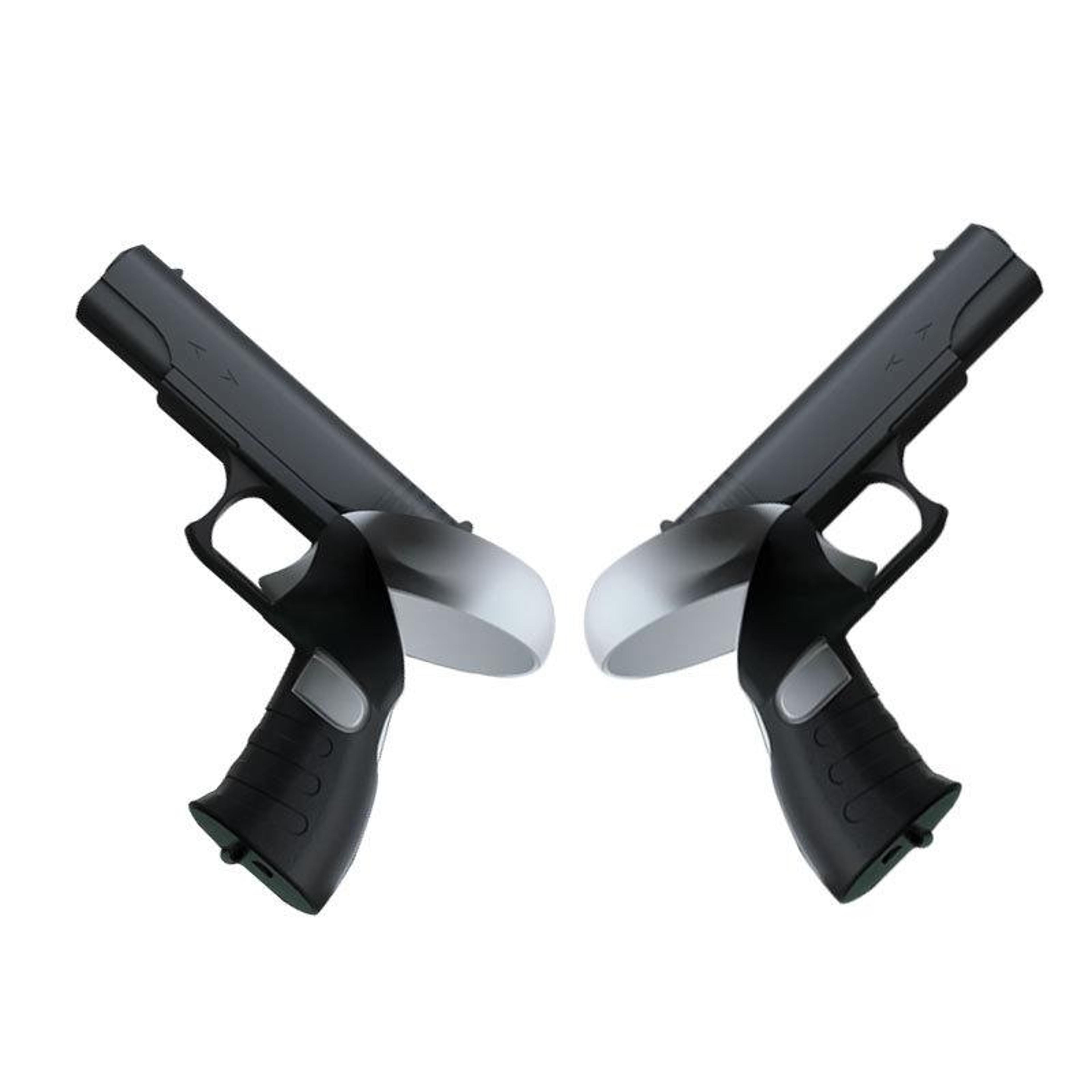Meta Quest 2 Gun Grip VR Shooting Game Controller Accessory 1