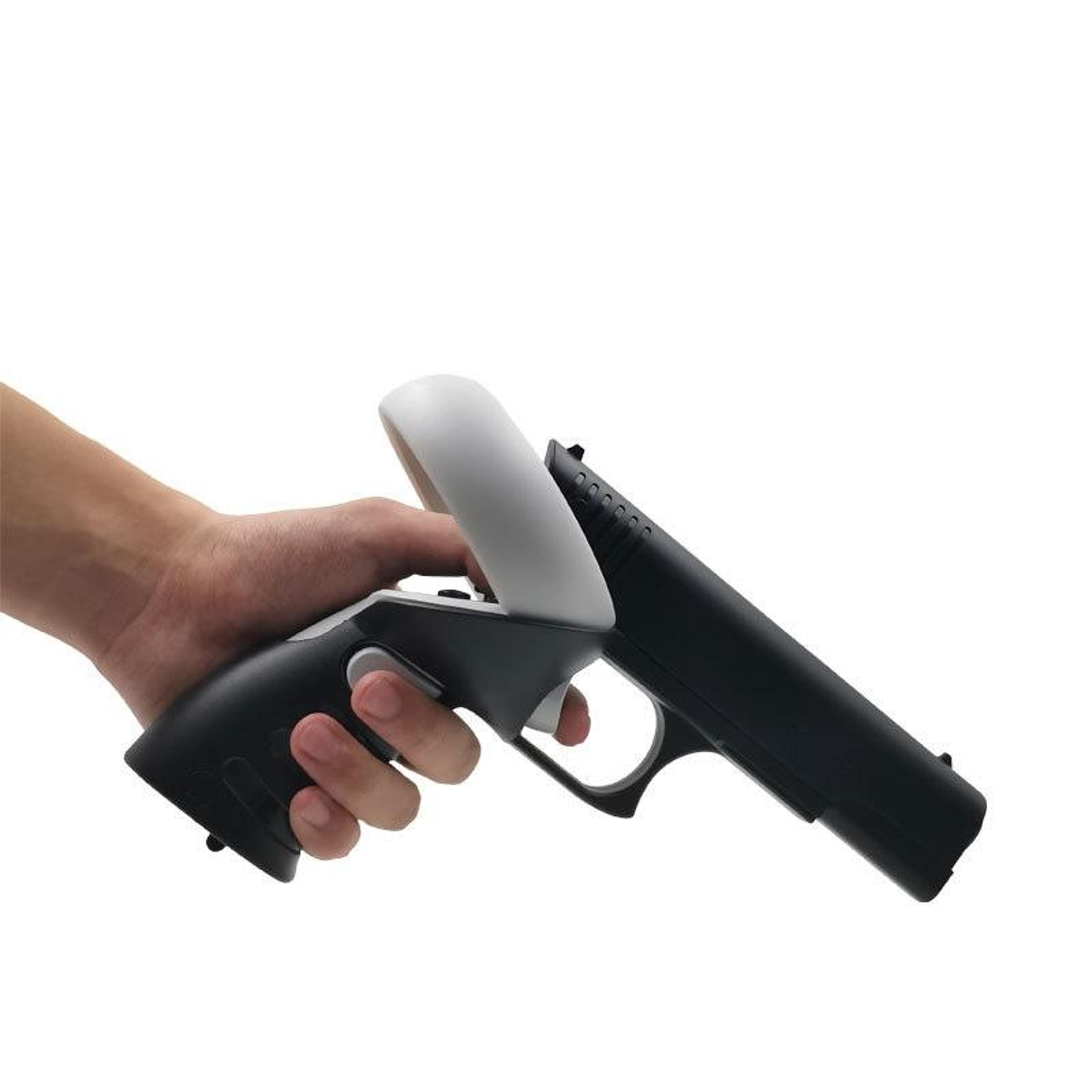 Meta Quest 2 Gun Grip VR Shooting Game Controller Accessory 4