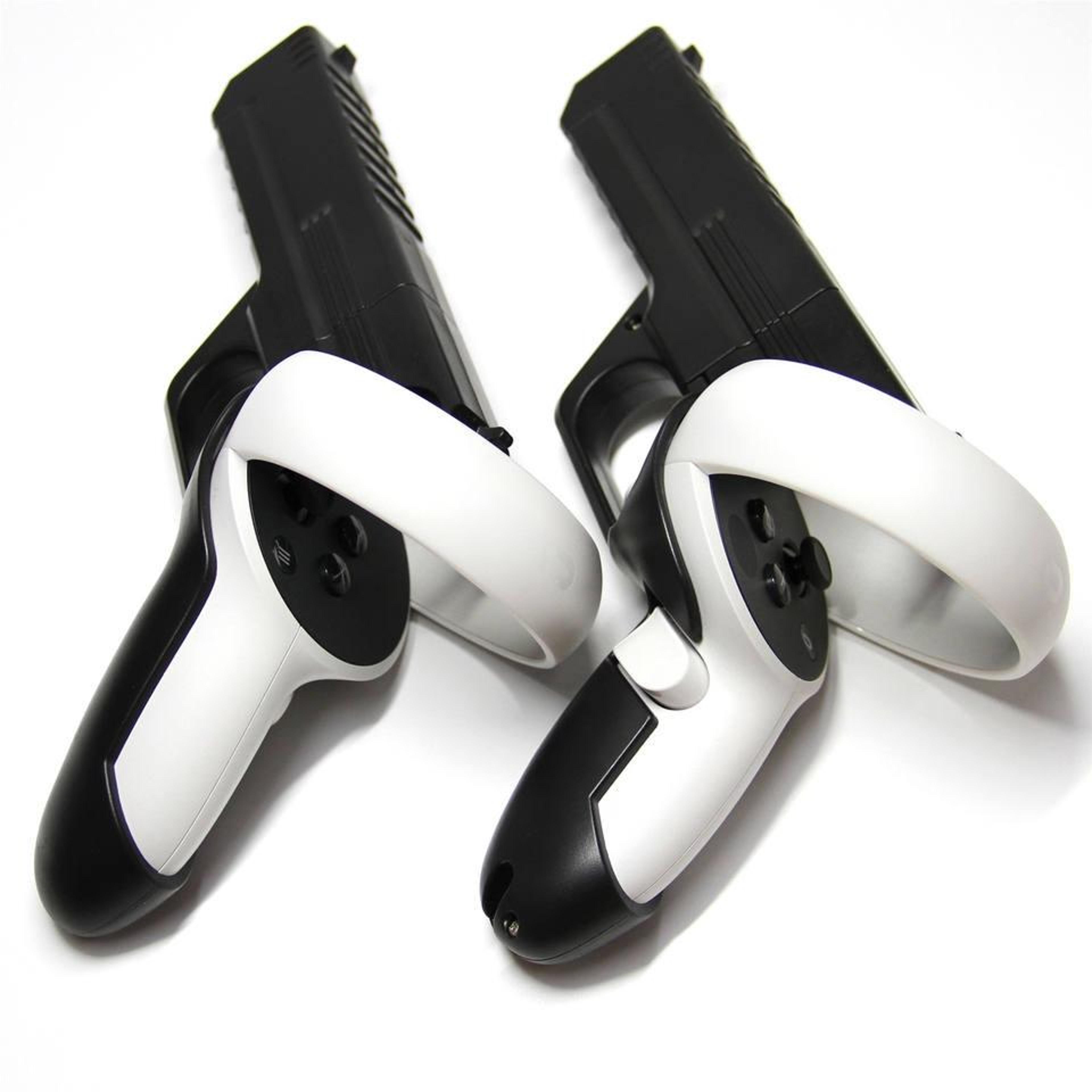 Meta Quest 2 Gun Grip VR Shooting Game Controller Accessory 10