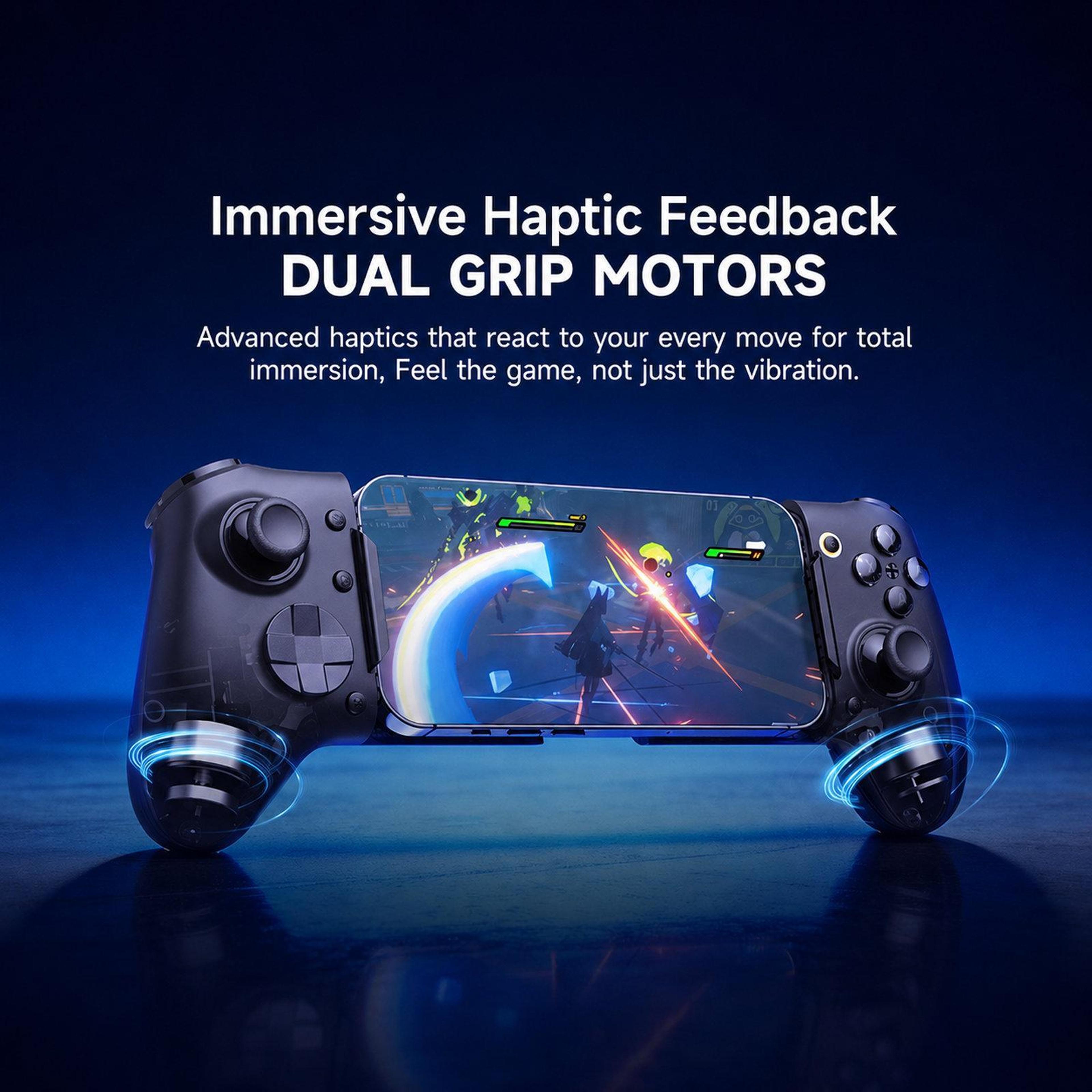 EasySMX M20 USBC Mobile Gaming Controller With Hall Effect Sticks And 1000Hz Polling 8