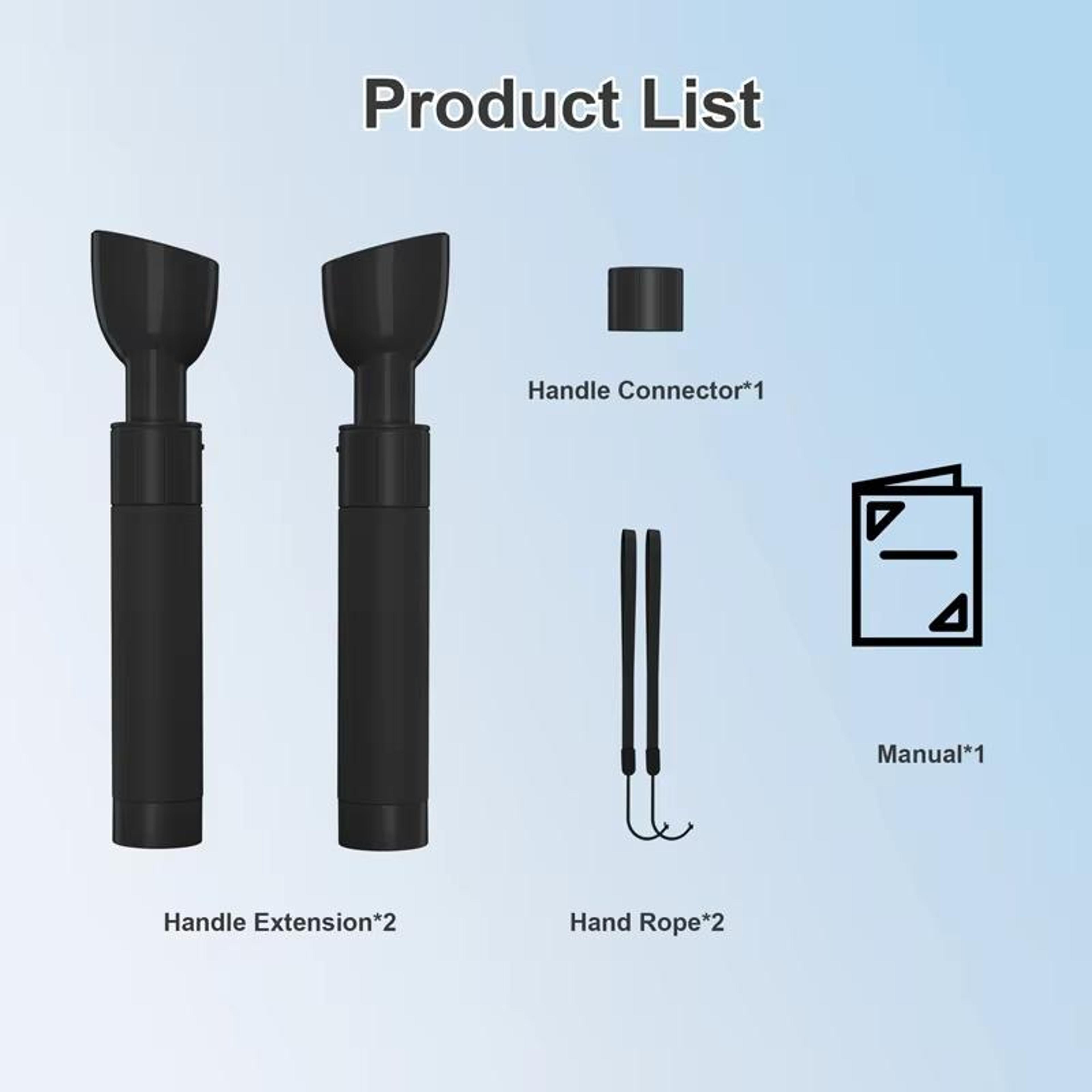 DEVASO Meta Quest 3 Controller Extensions For Quest 3S VR Golf Lightsaber And Baseball Games 6