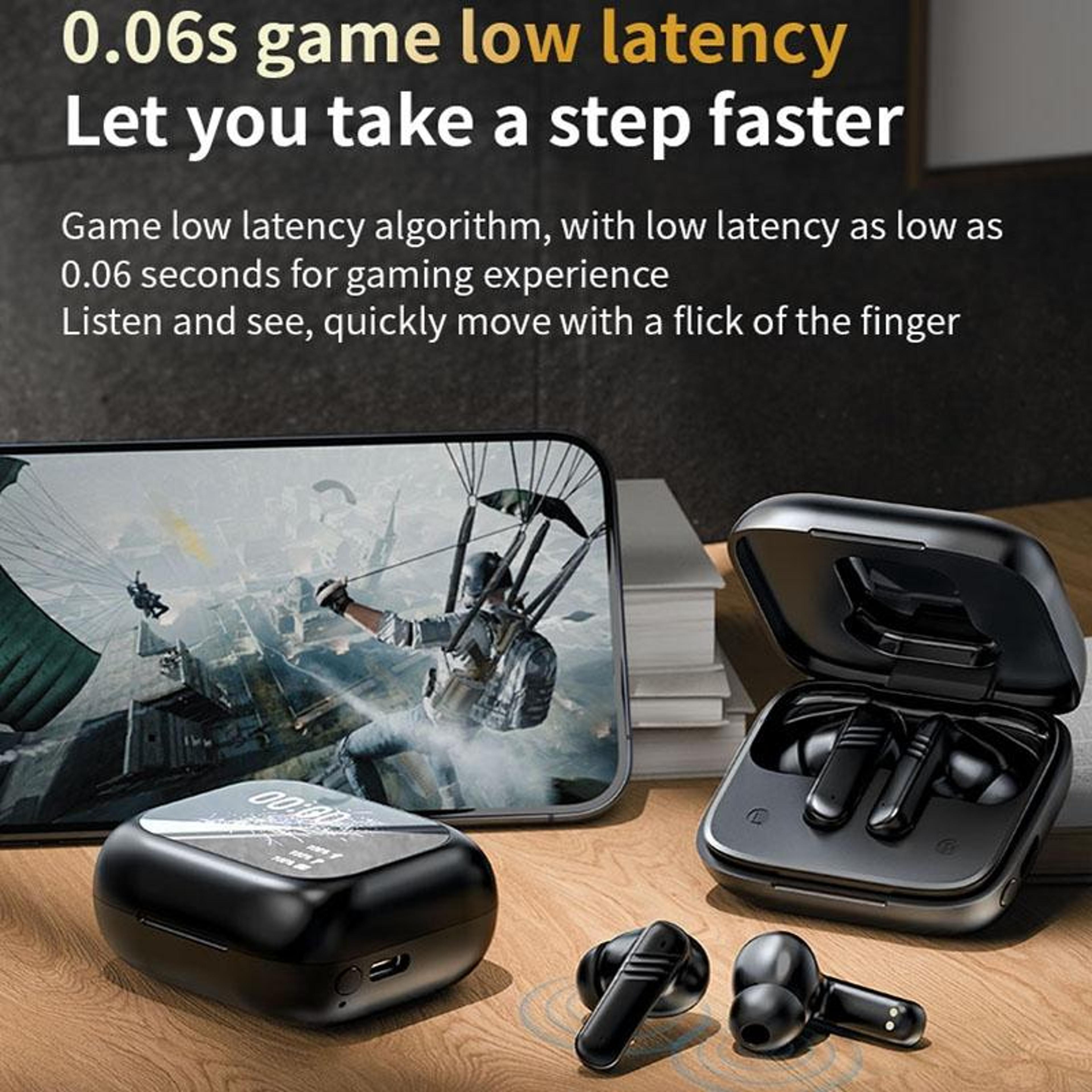 LX10 Touch Screen Noise Cancelling Wireless Bluetooth Earbuds With HiFi Sound 5