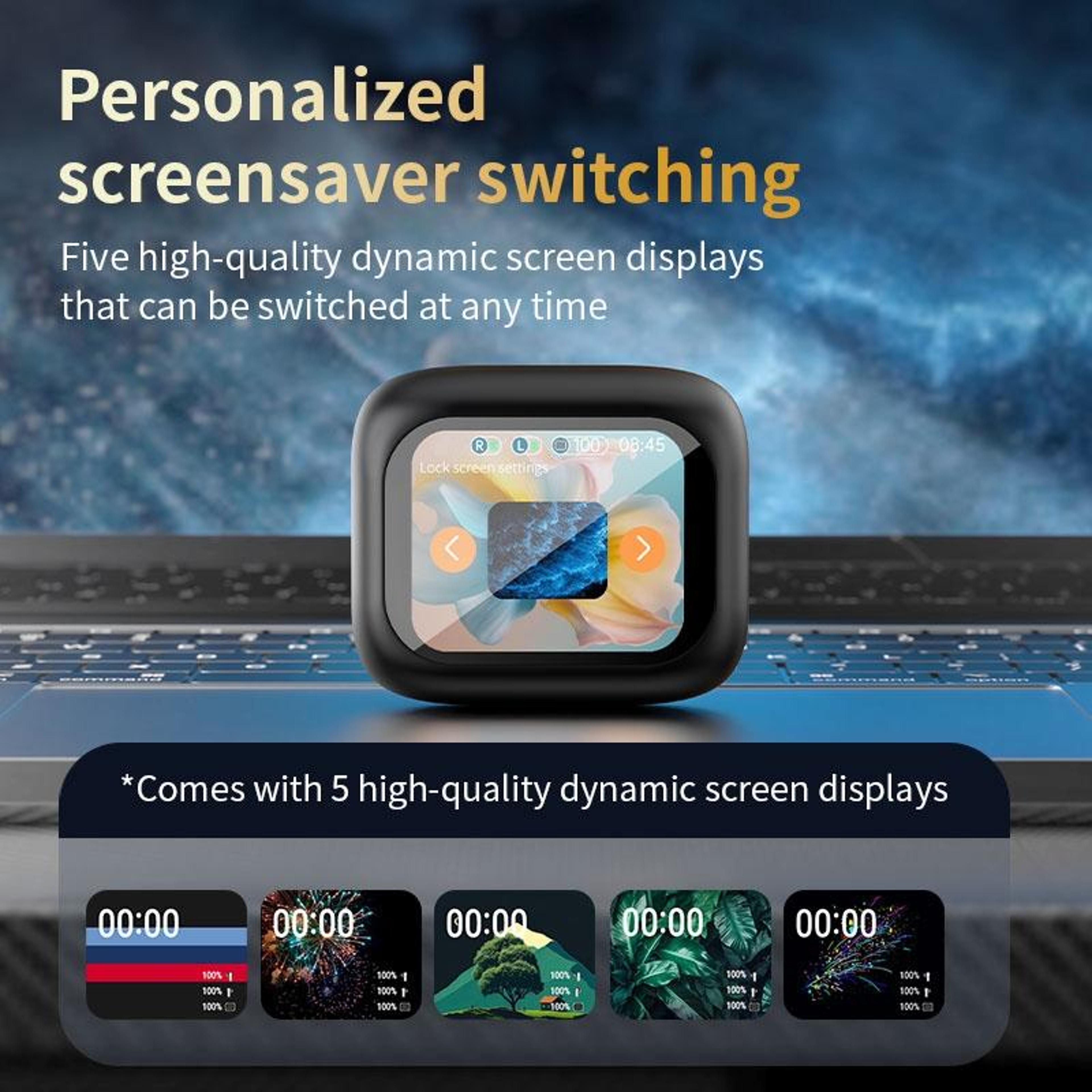 LX10 Touch Screen Noise Cancelling Wireless Bluetooth Earbuds With HiFi Sound 10