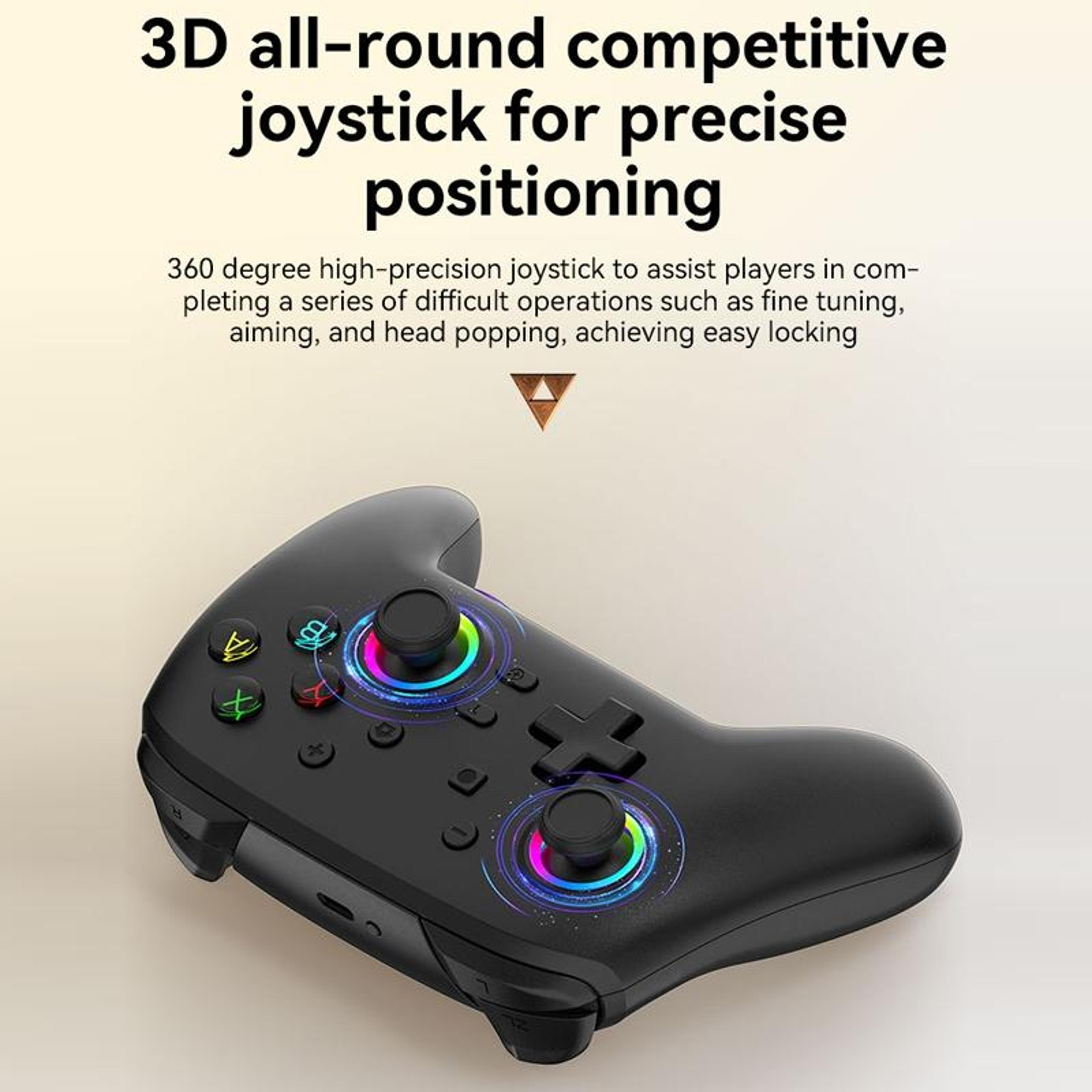 Nintendo Switch Wireless Controller With Vibration Motion Control And Turbo 5