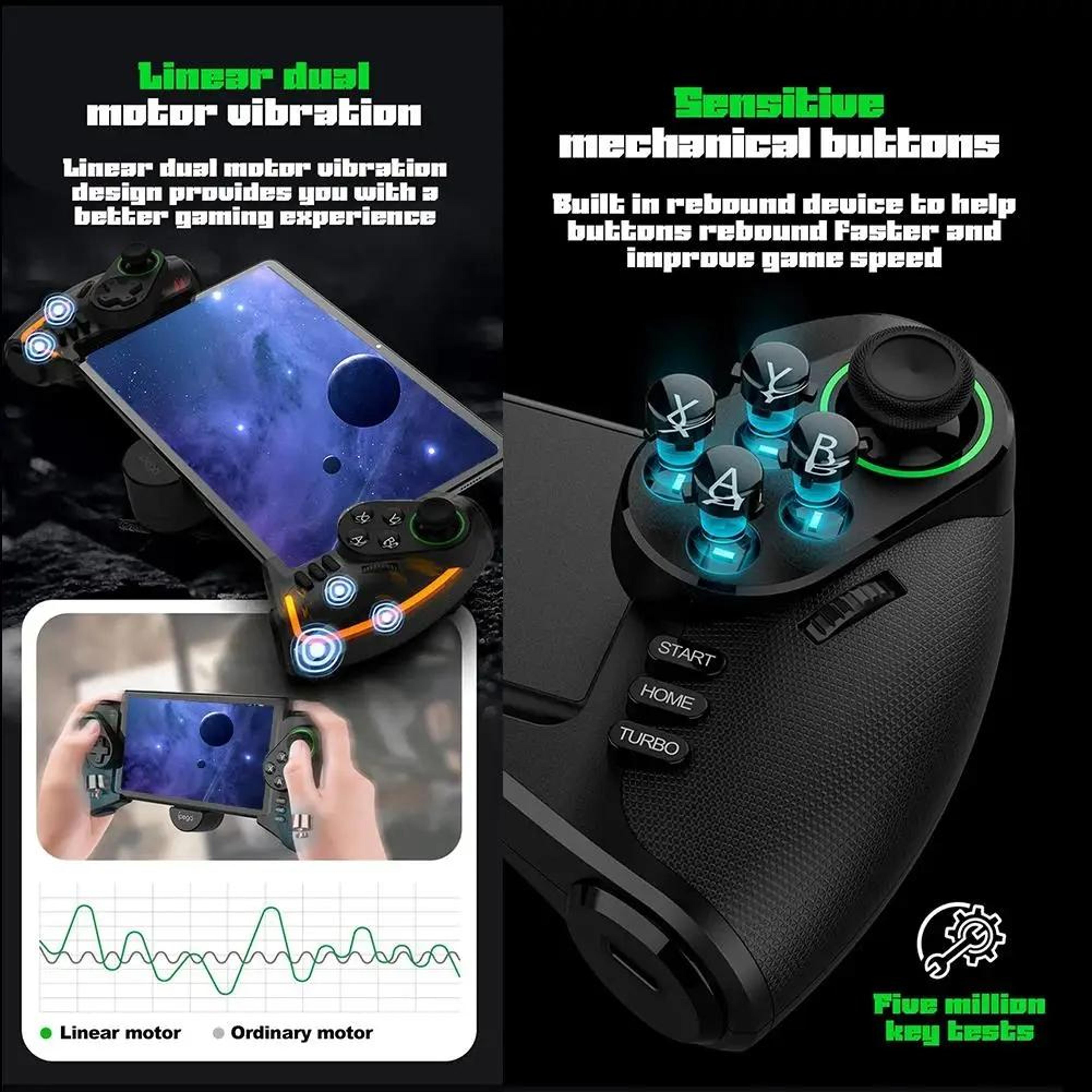 IPEGA Bluetooth Game Controller Telescopic Gamepad For Android IOS Switch And PC 4
