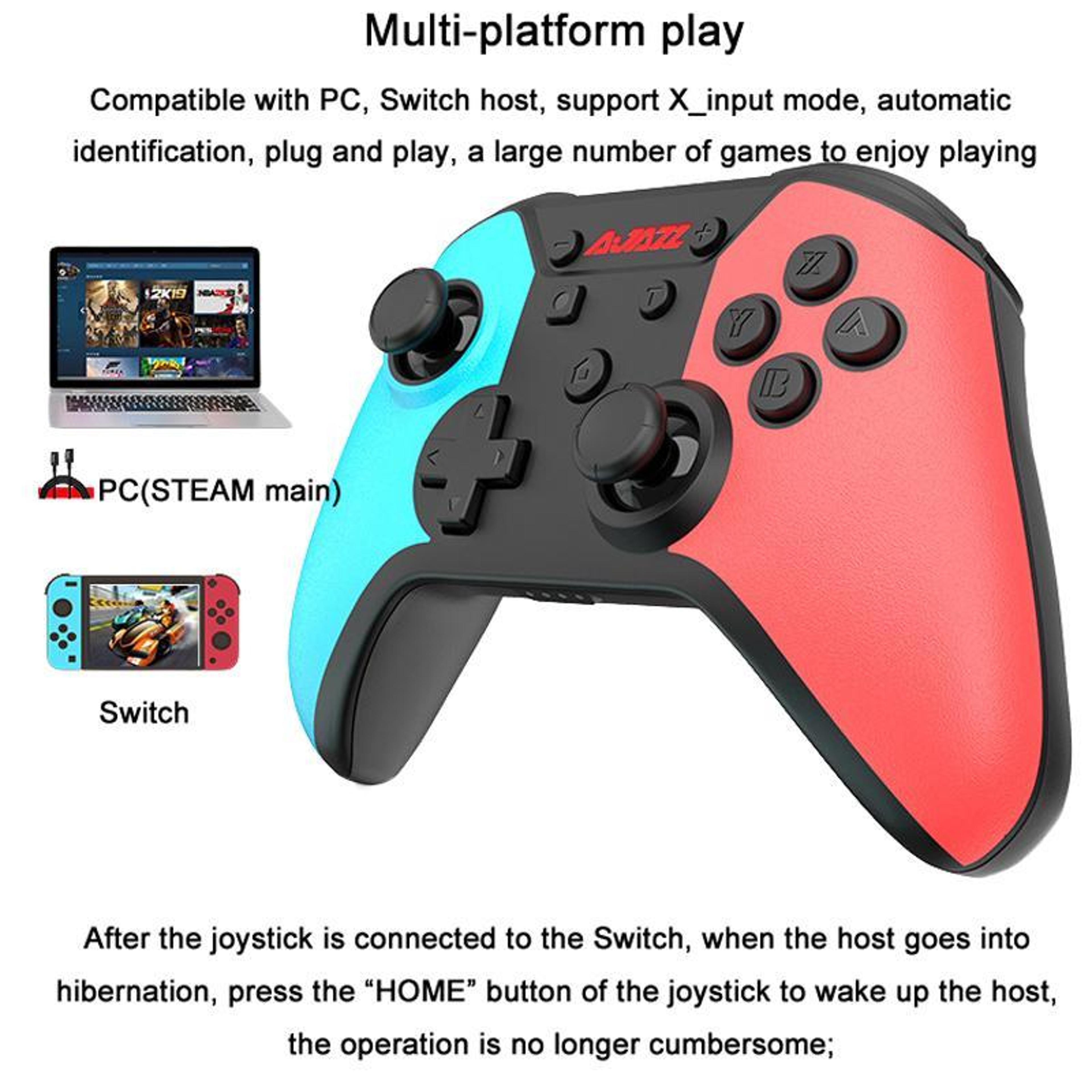 Ajazz AG180 Wireless Game Controller For Switch PC Android And IOS 1
