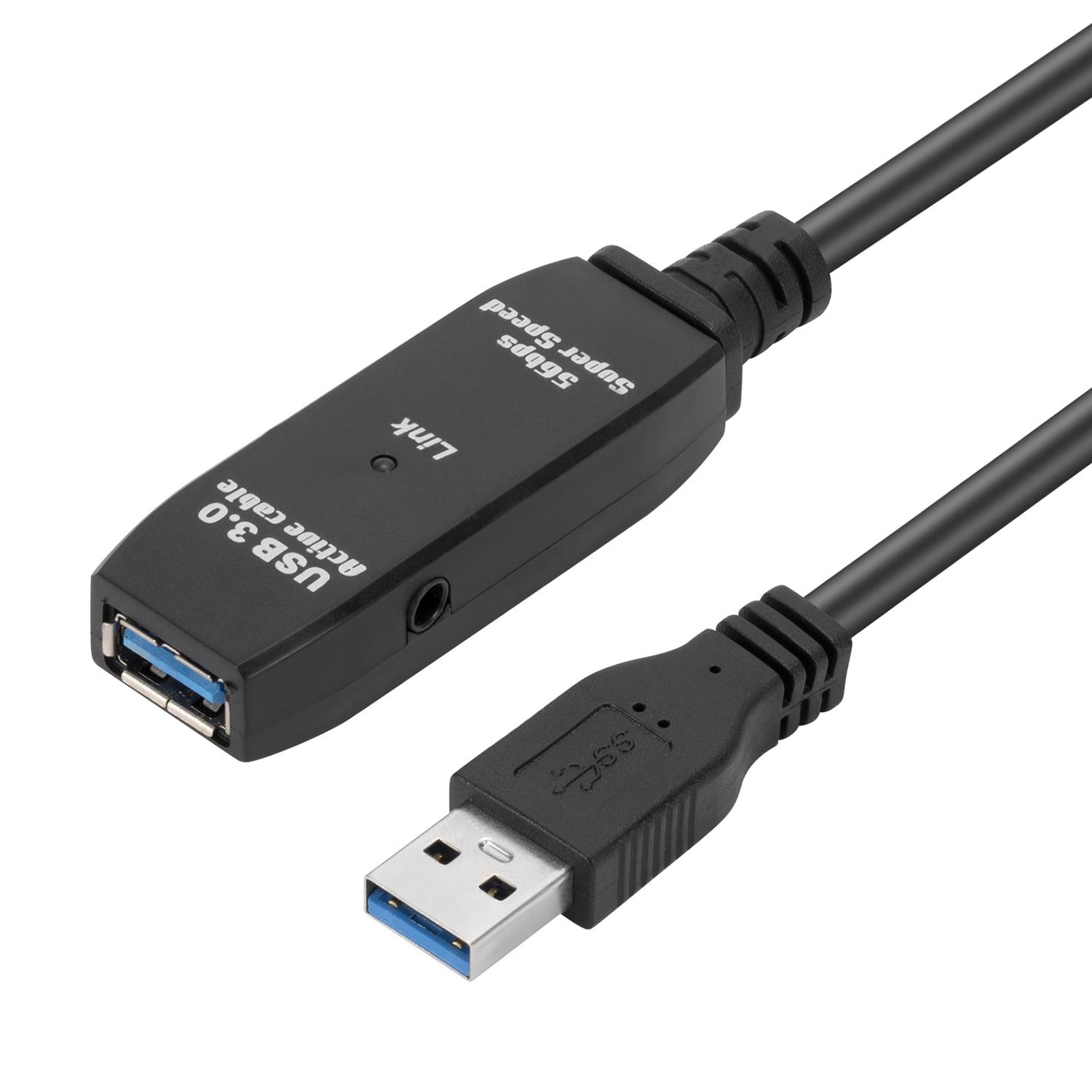 10m usb 3.0 extension cable male to female with 5gbps high speed data transfer