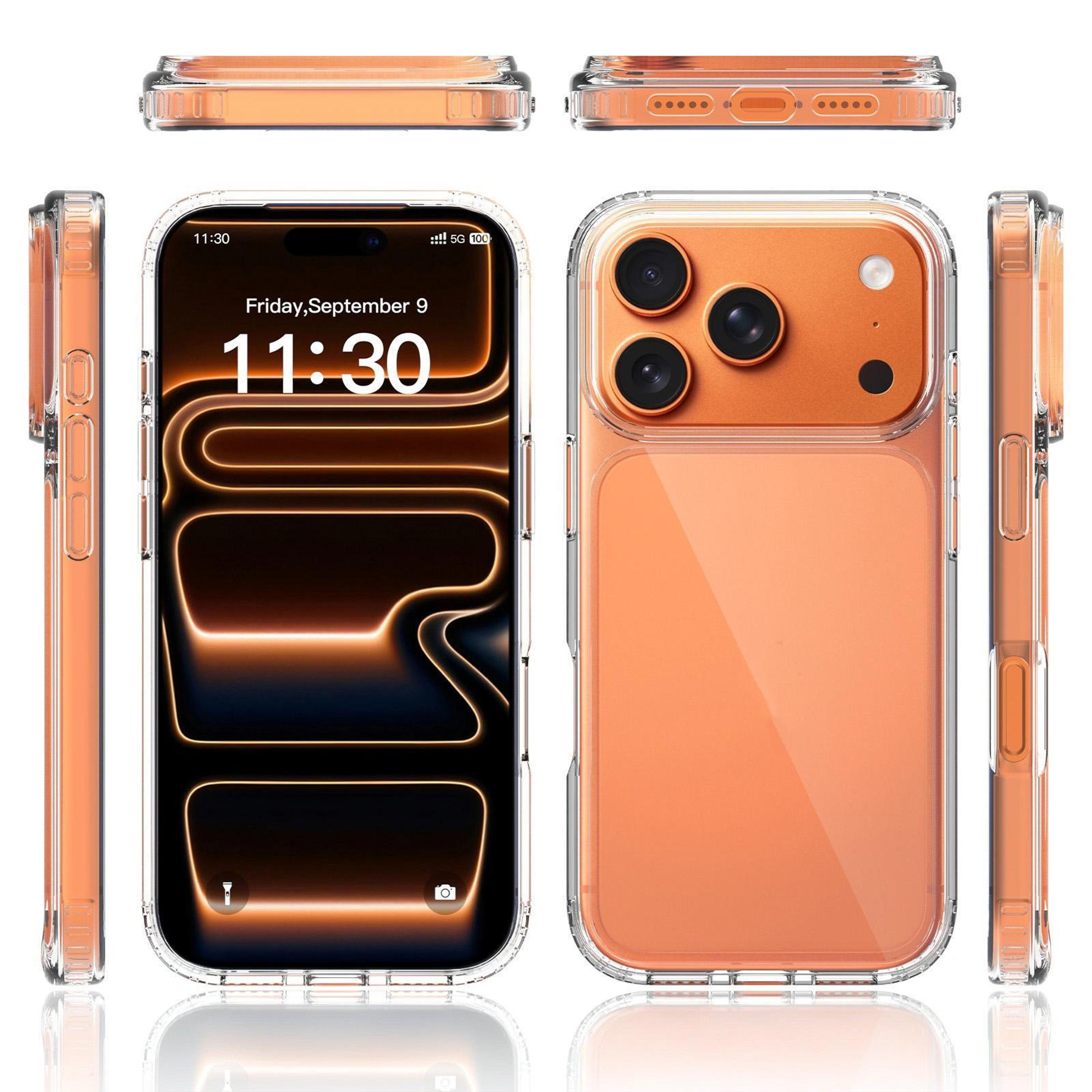 IPhone 18 Pro Clear 15mm Acrylic ScratchResistant Slim Phone Case 1