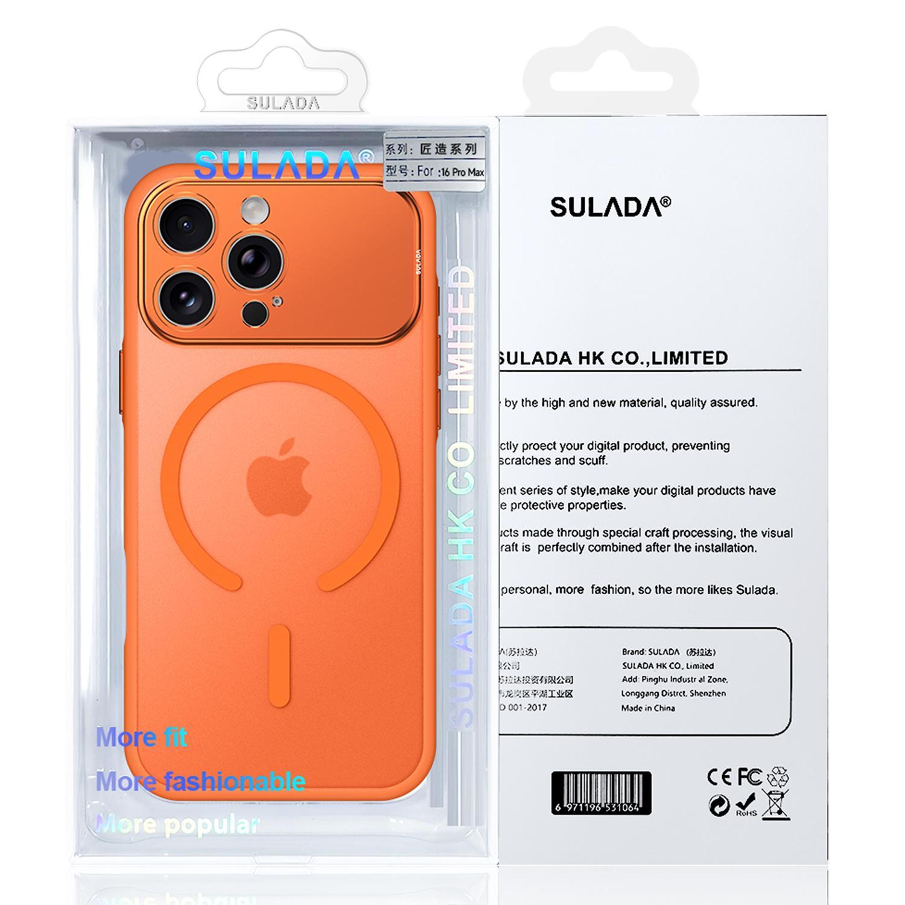 SULADA IPhone 18 Pro Case With MagSafe Magnetic Matte SemiTransparent Cover 8