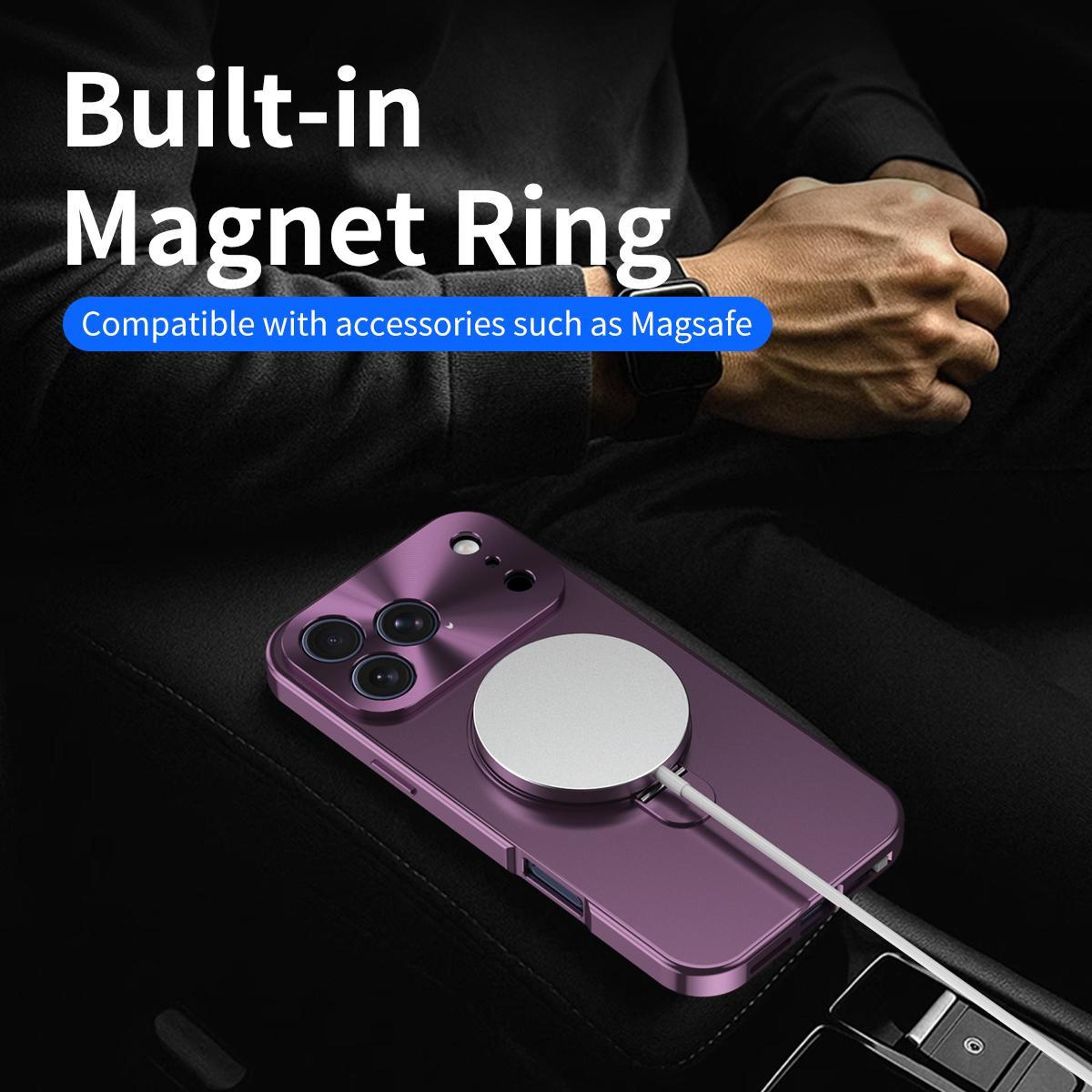 IPhone 18 Pro Privacy Case With MagSafe Full Body Protection And Rotating Stand 4