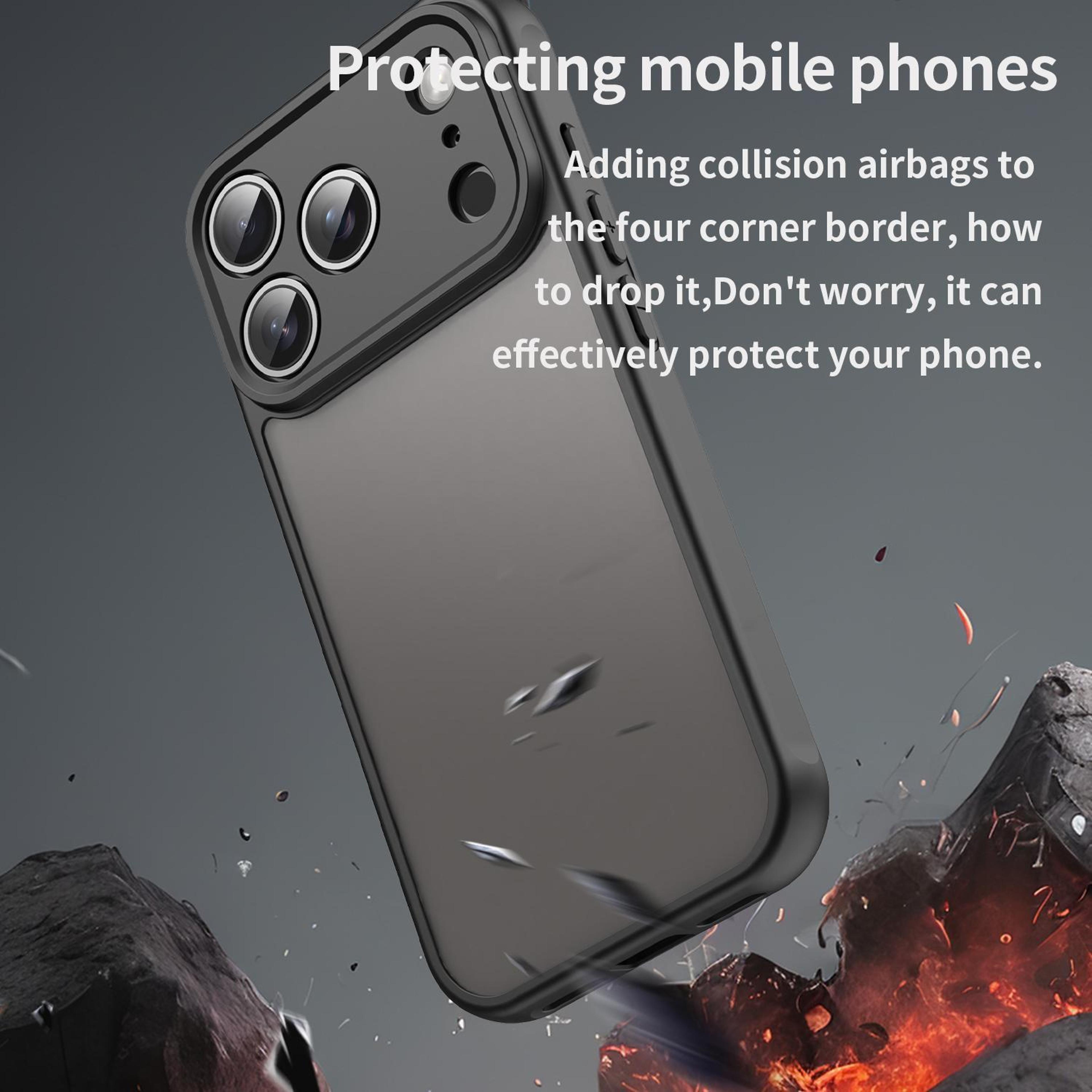 Fan Dun IPhone 18 Pro Case With Frosted TPU PC Hybrid Protection 3