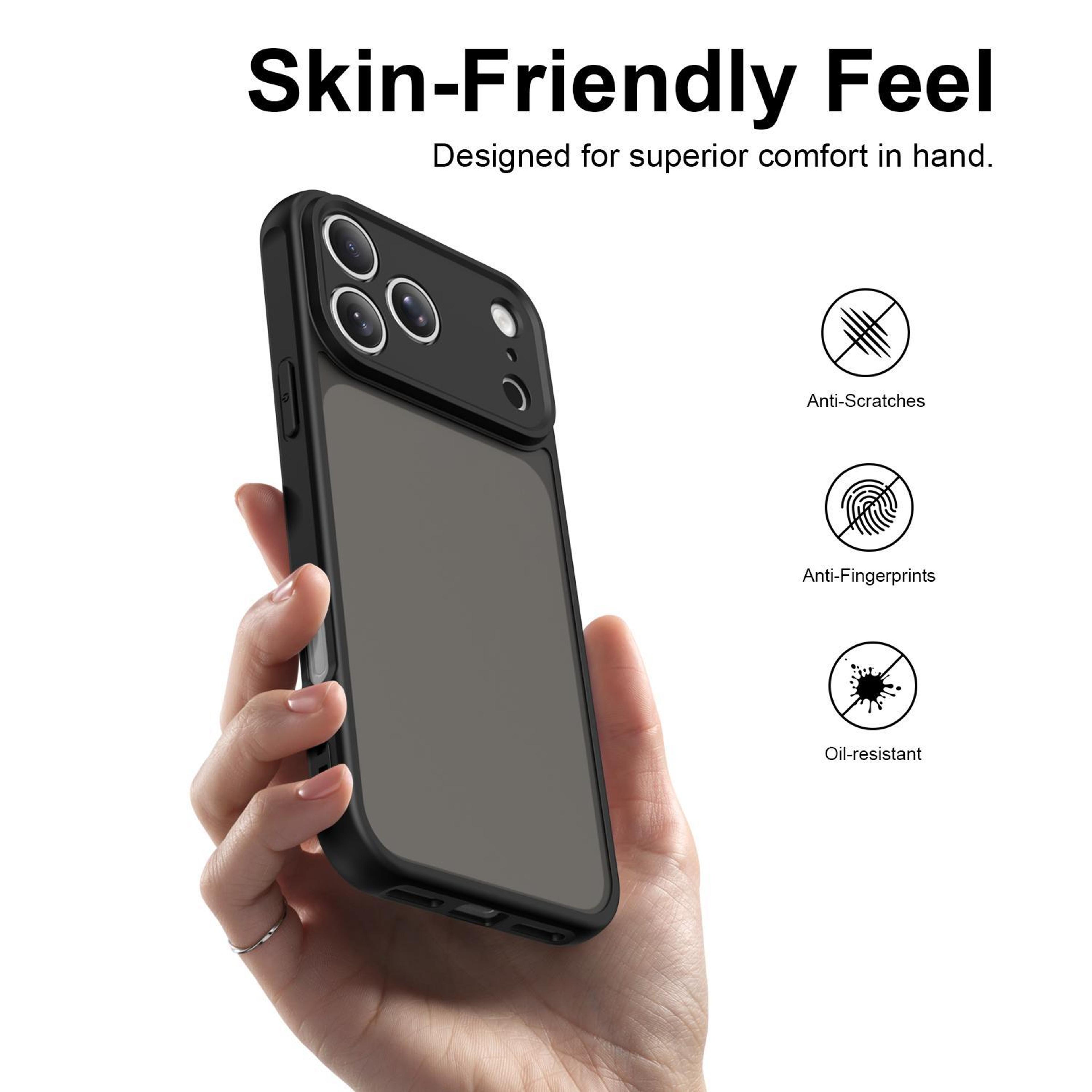 Fan Dun IPhone 18 Pro Max Case With Frosted TPU PC Hybrid Protection 1