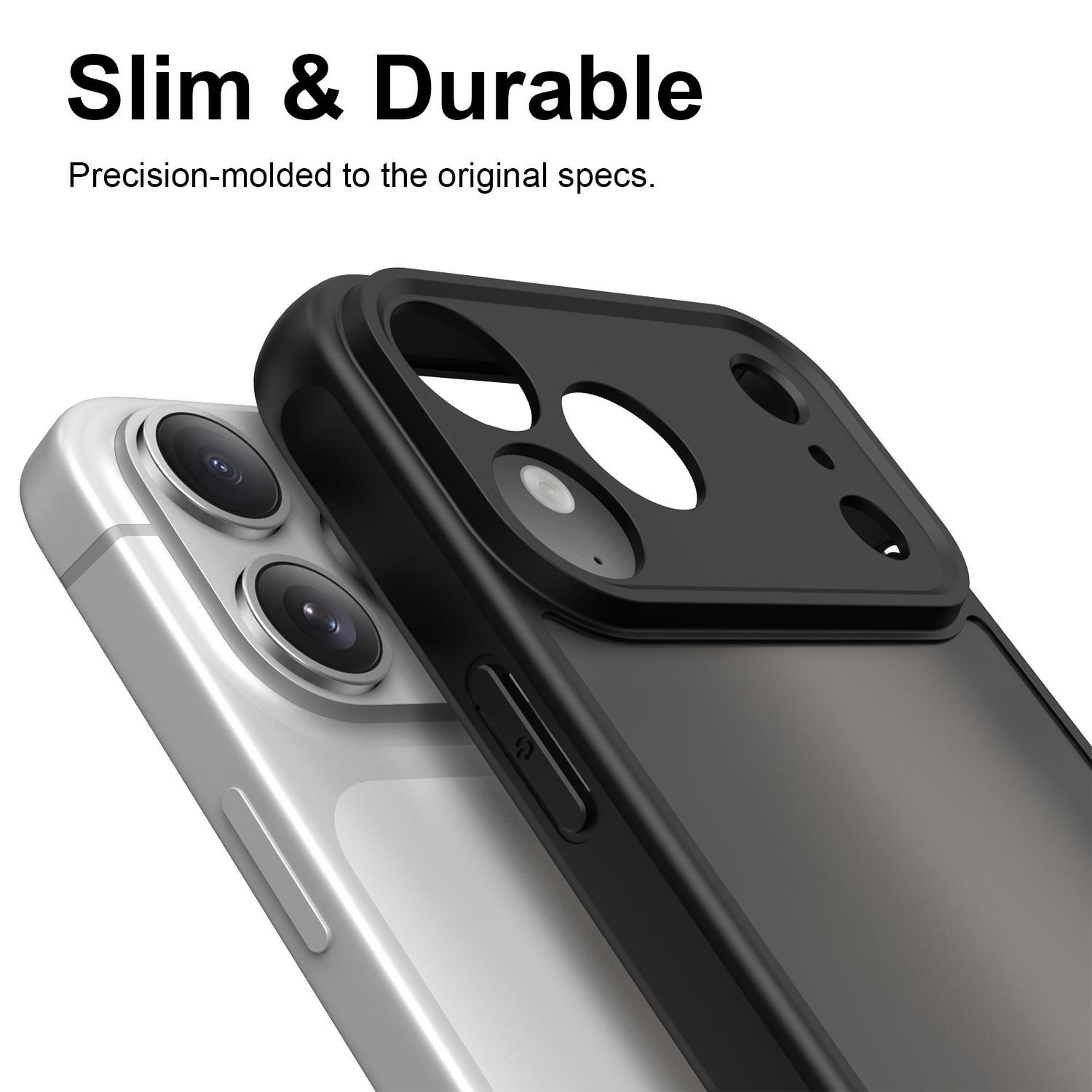 Fan Dun IPhone 18 Pro Max Case With Frosted TPU PC Hybrid Protection 5