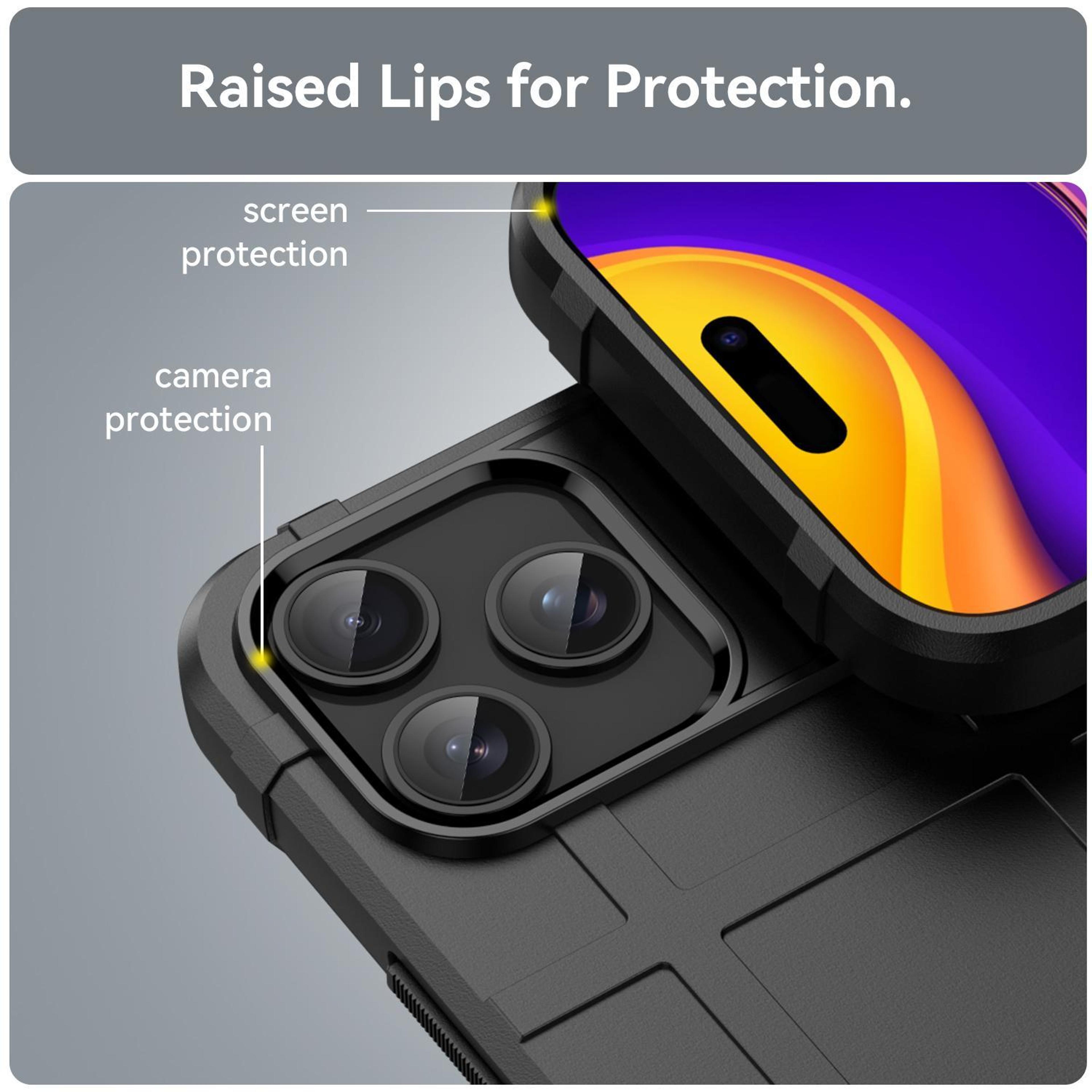 IPhone 18 Pro Max Full Coverage Shockproof TPU Protective Case 5