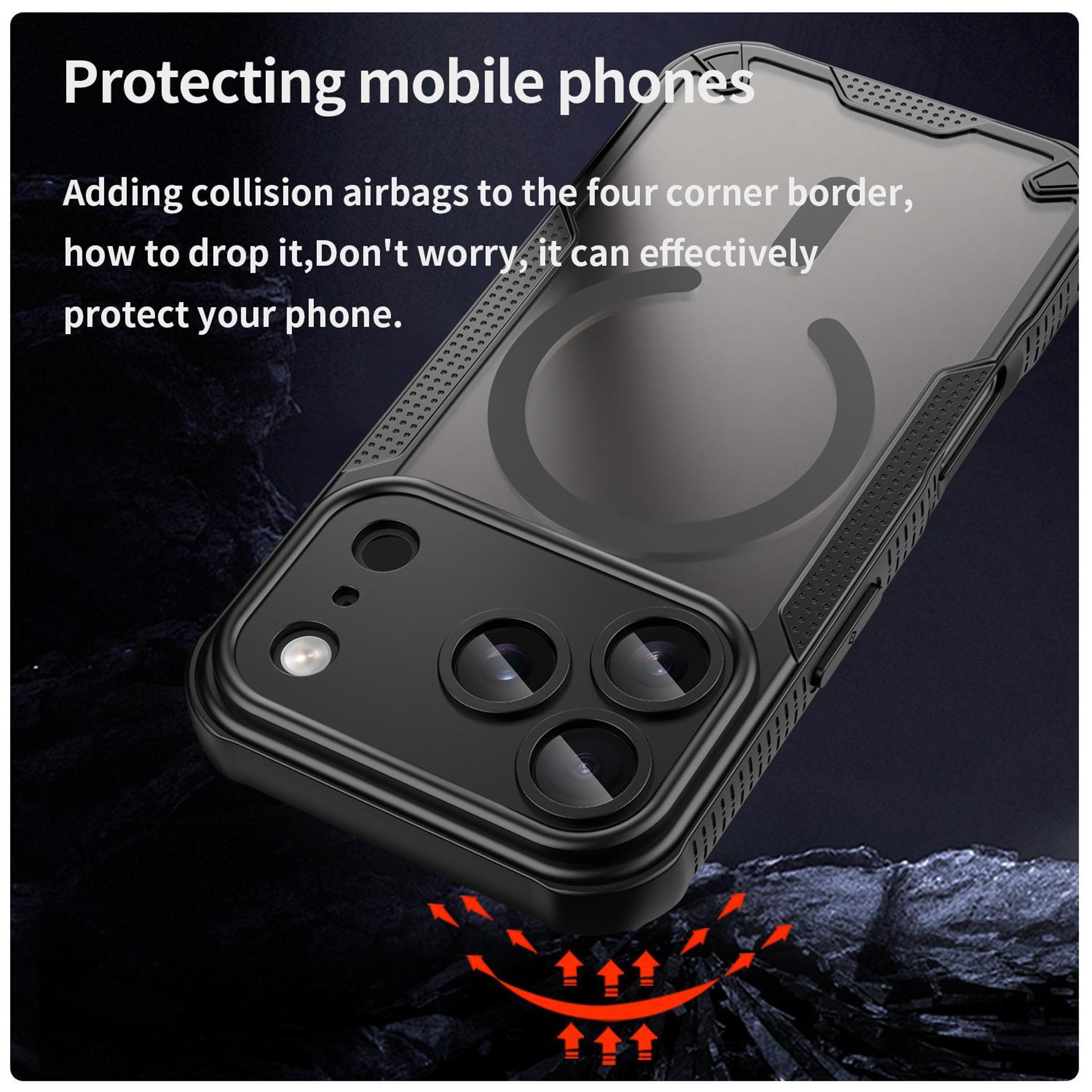 IPhone 18 Pro MagSafe Case With Slim PC TPU Armor Protection 3