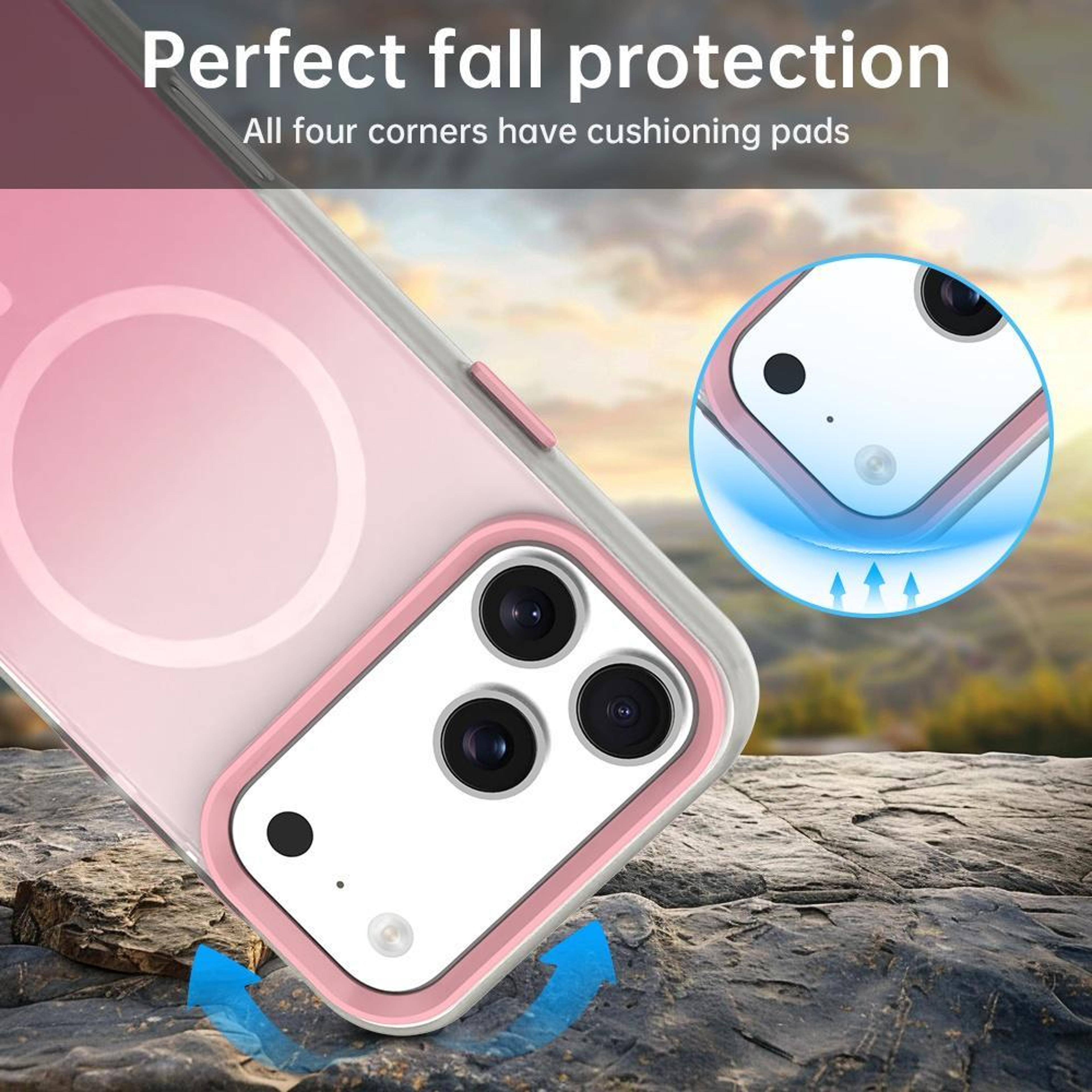 IPhone 18 Pro Max Magnetic Gradient Hybrid Protective Case 2