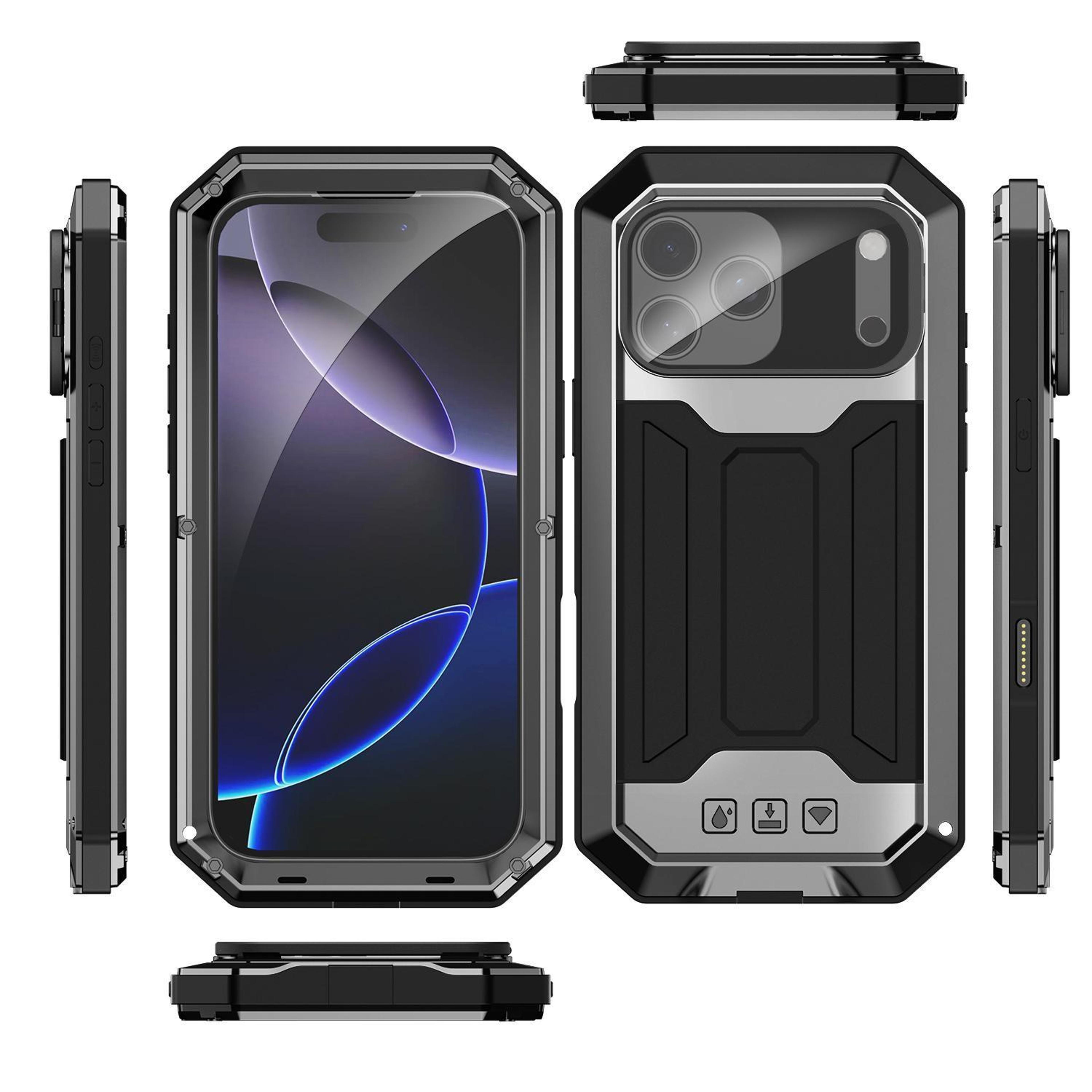 RJUST Rugged IPhone 18 Pro Max Case With Sliding Camera Protection And IP54 Splash Resistance 1