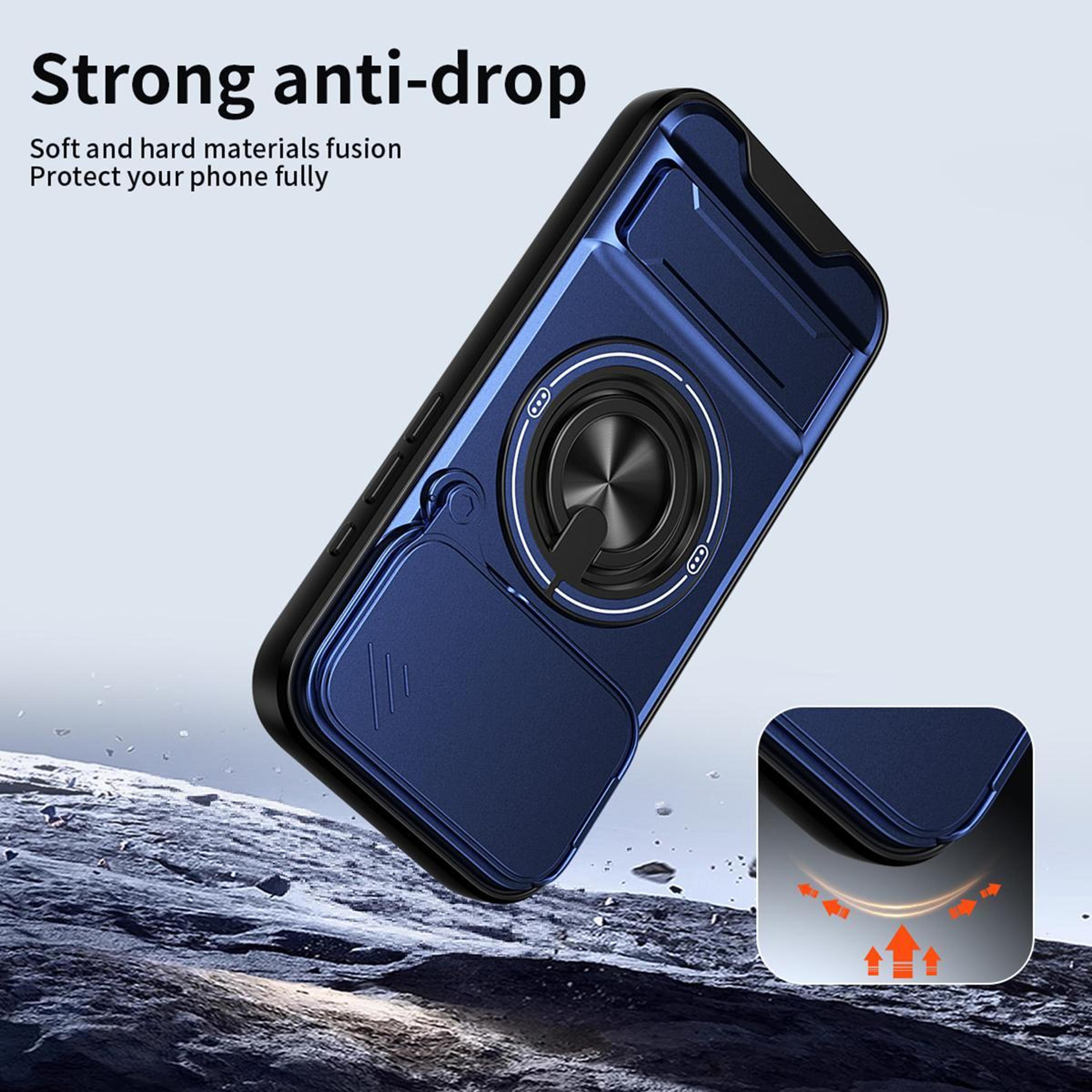 IPhone 18 Pro Max Magnetic Shockproof Case With Sliding Camera Cover And Kickstand 7