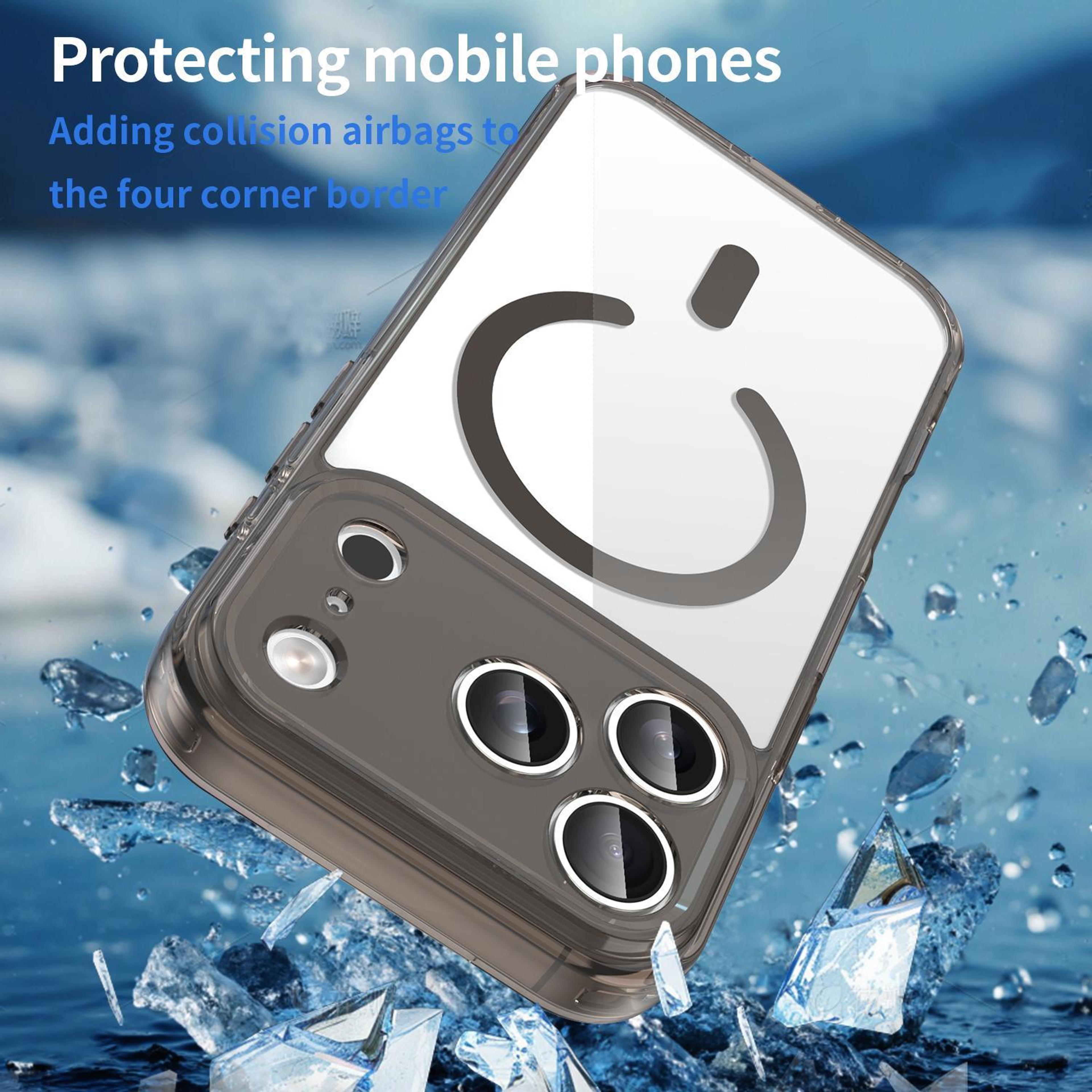 IPhone 18 Pro MagSafe Shockproof Hybrid TPU PC Airbag Case 6