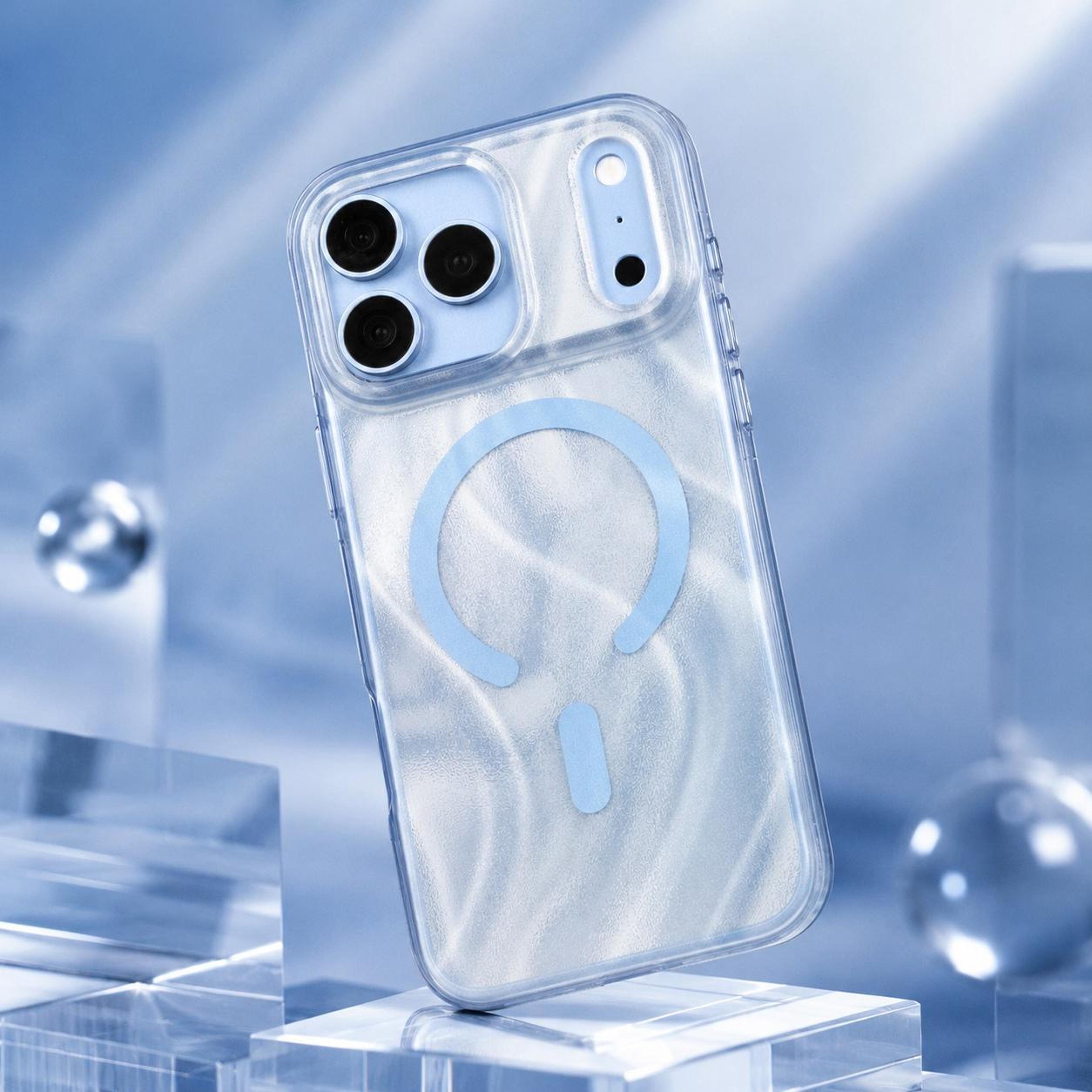 Mutural Glow Desert Magnetic IPhone 18 Pro Case With PC TPU Hybrid Protection 3