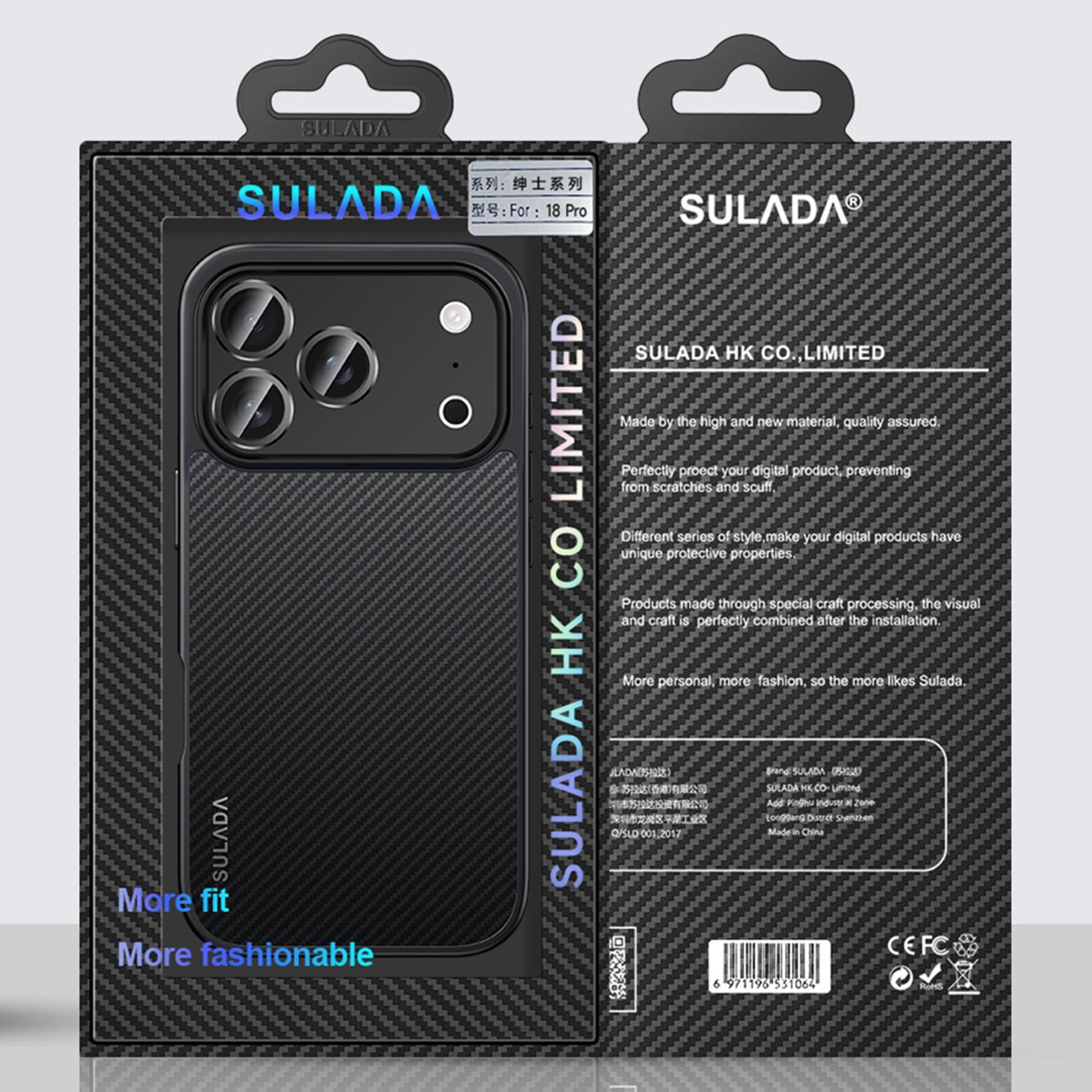 SULADA 600D Kevlar Texture IPhone 18 Pro Shockproof MagSafe Case 7