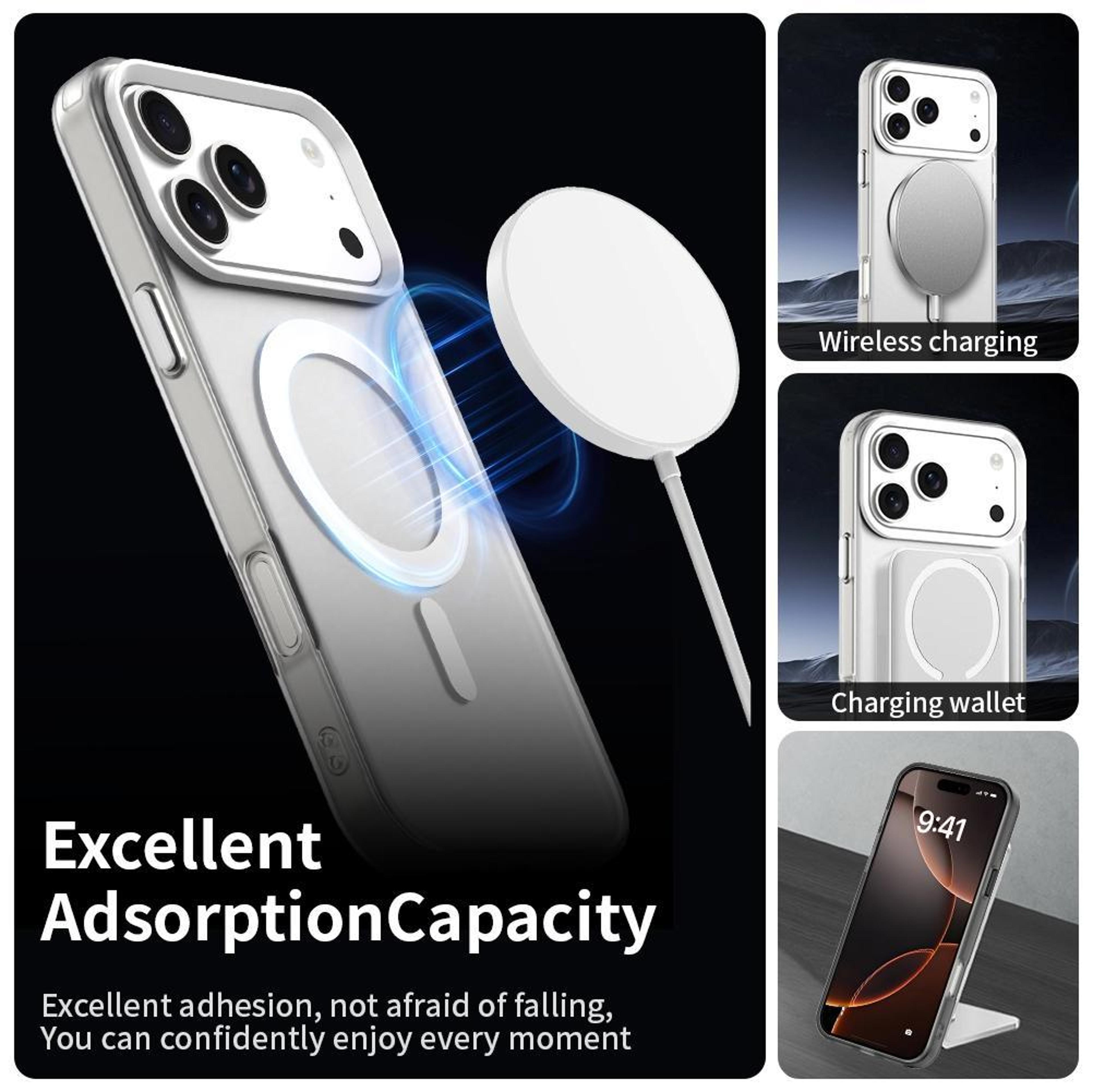 Candy MagSafe IPhone 18 Pro Hybrid PC TPU Protective Case 2