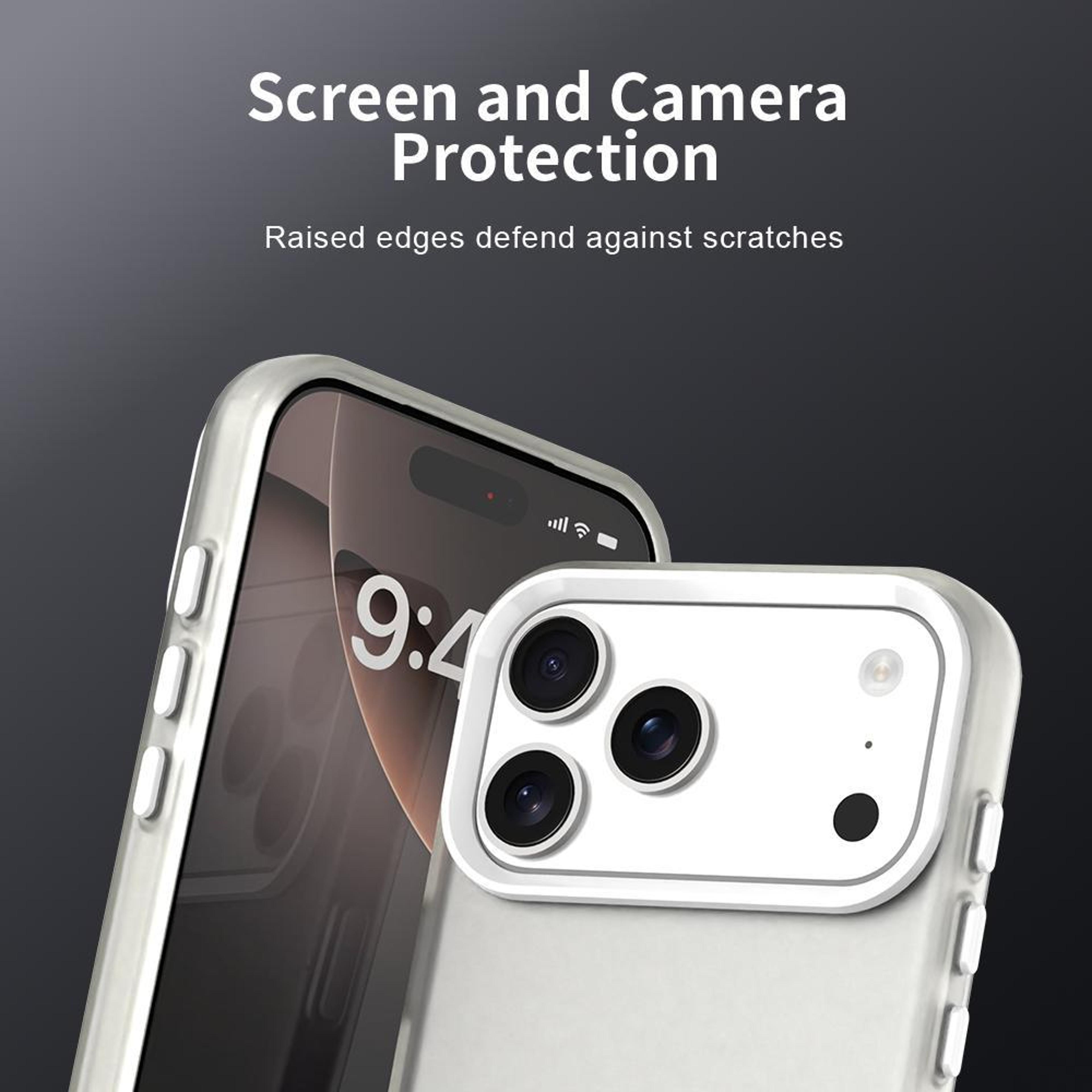 IPhone 18 Pro Case Candy Hybrid Shockproof Phone Case With PC  TPU Protection 6
