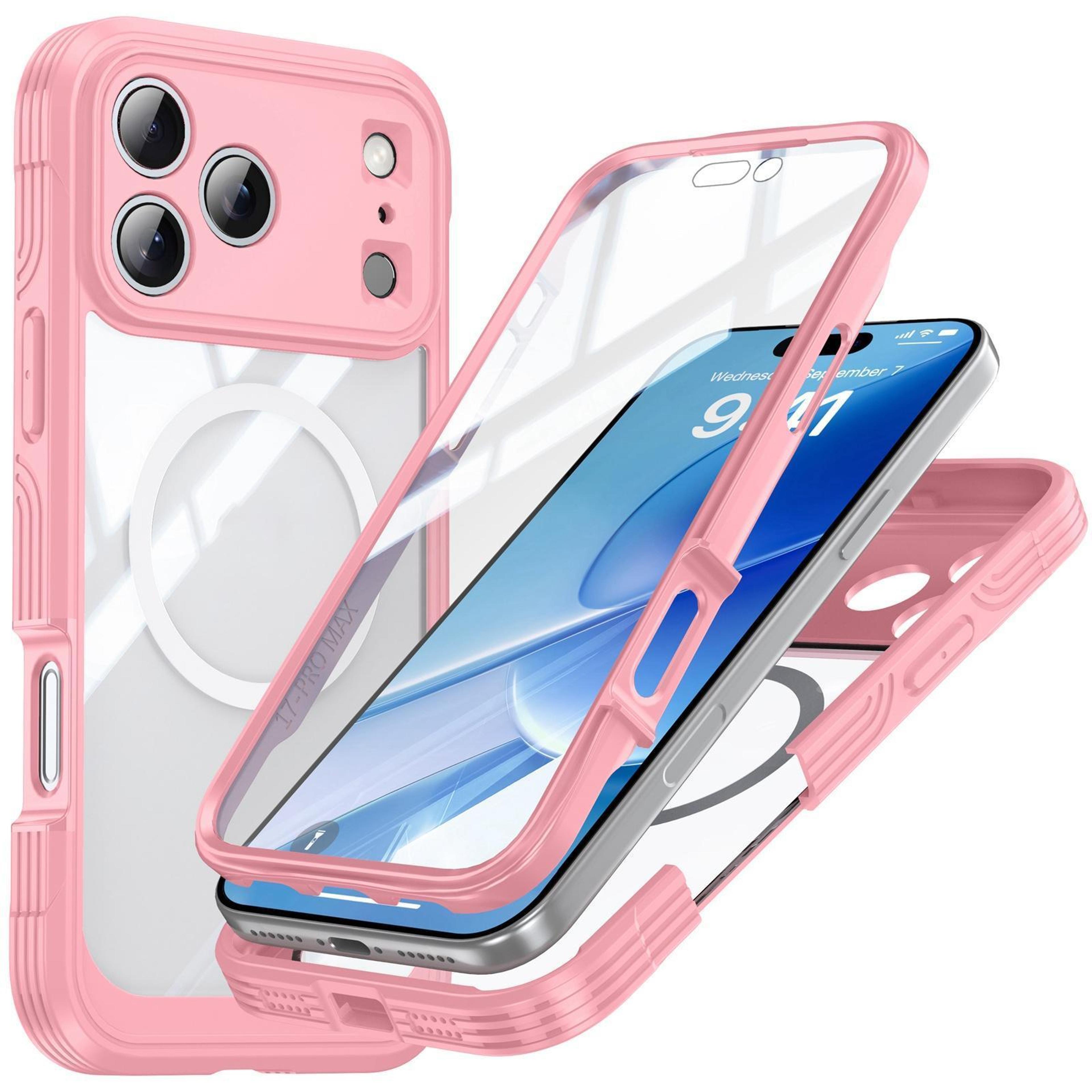 IPhone 18 Pro Rugged MagSafe Case With Screen Protector And SplashResistant FullBody Protection 0