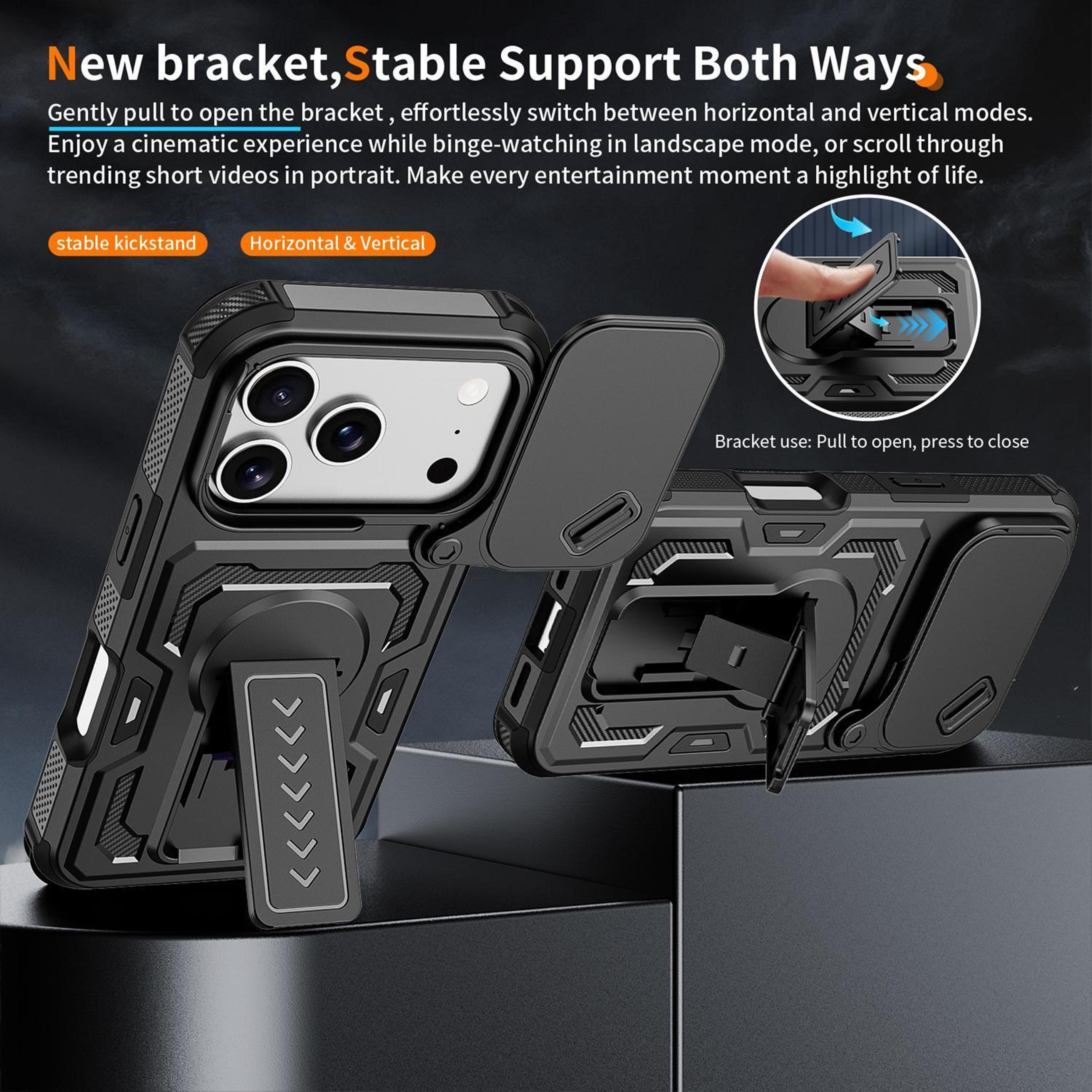 IPhone 18 Pro Max Case With Sliding Camera Cover And Hidden Kickstand 4