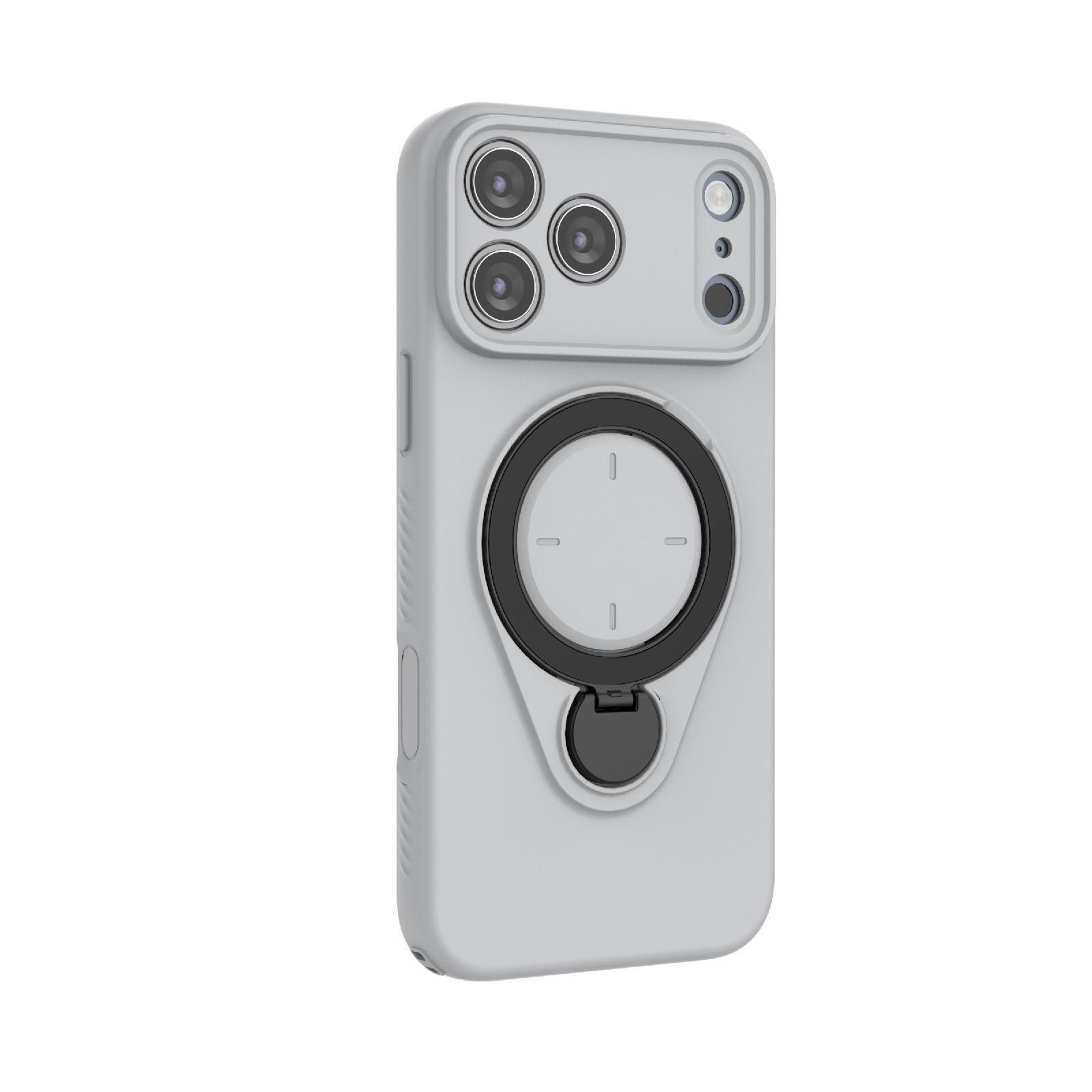 IPhone 18 Pro Max MagSafe Ring Case With 360 Rotating Stand And TPU Protection 2