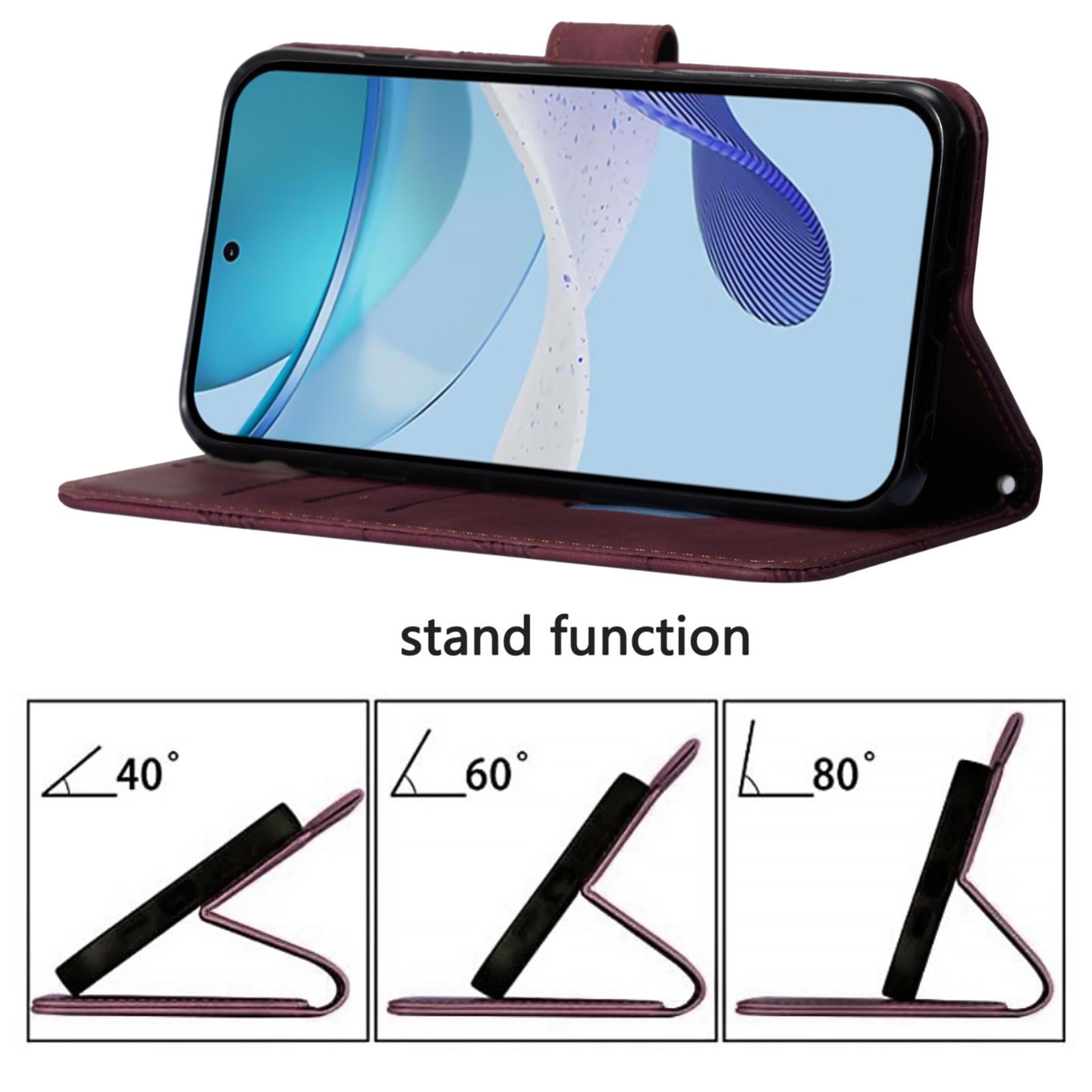 IPhone 18 Pro Max Wallet Case With Crossbody Strap Card Holder And Stand 5