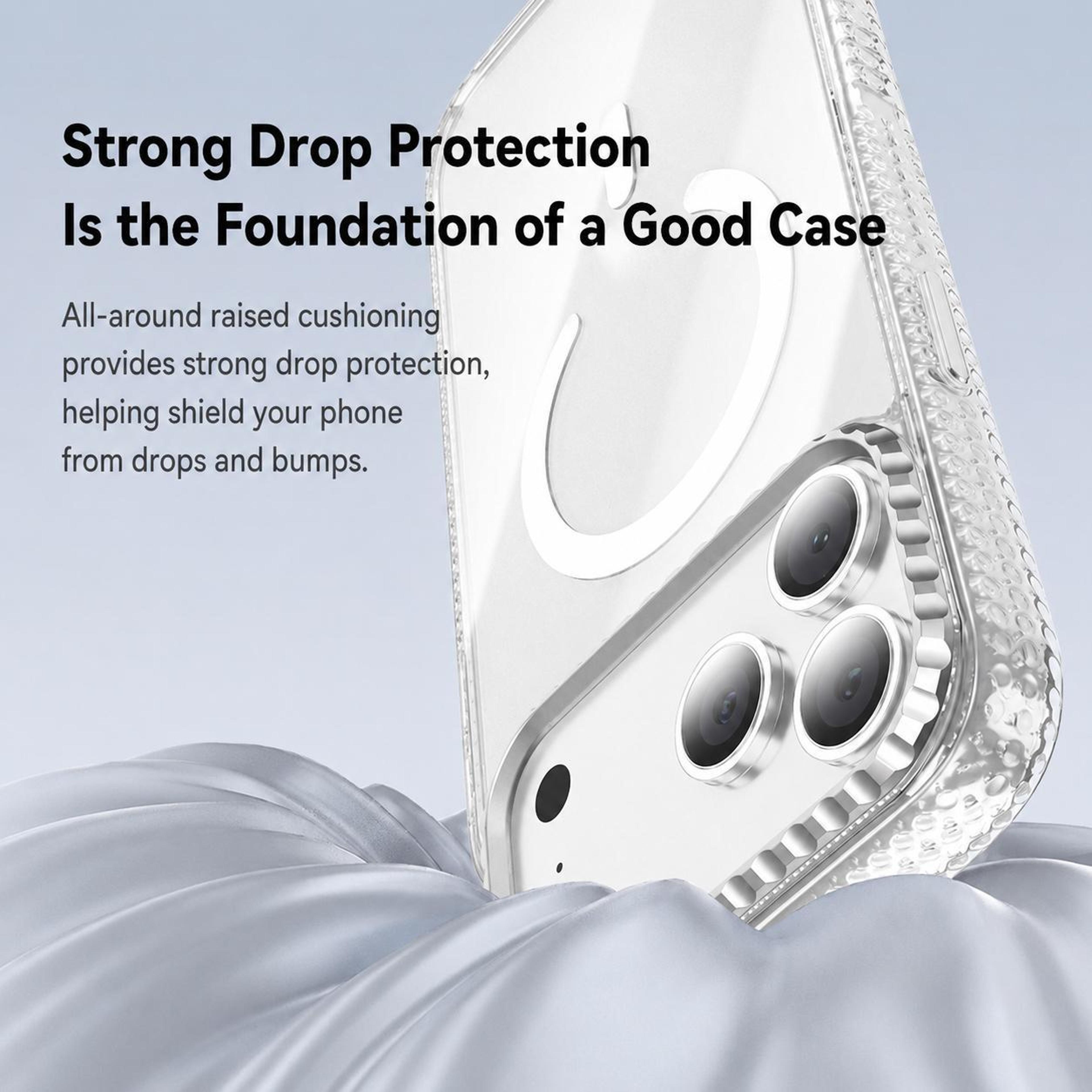 Kylin Transparent Magnetic IPhone 18 Pro Max Case With PC TPU Protection 8