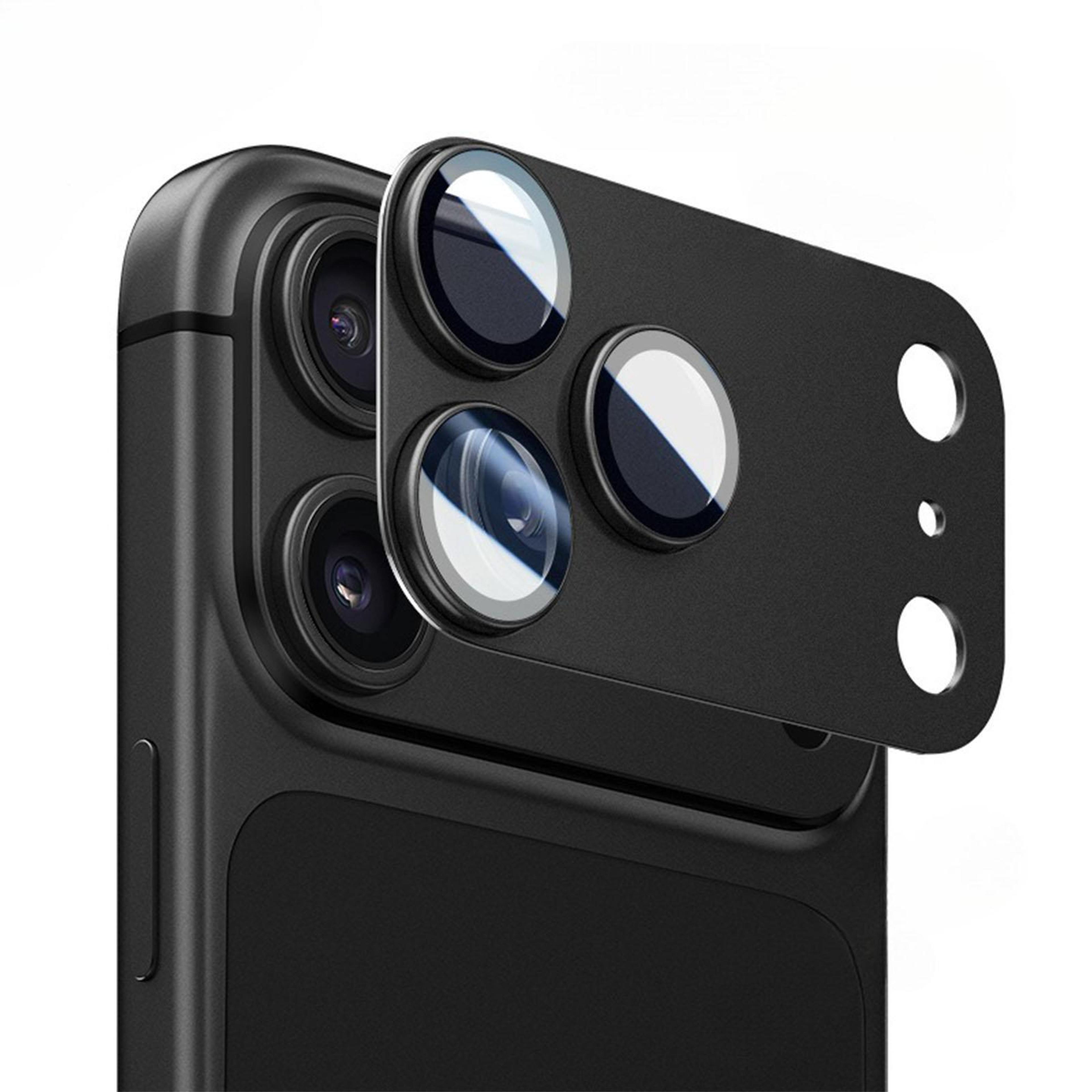 IPhone 18 Pro AntiReflective Camera Lens Protector With Aluminum Alloy Ring 0