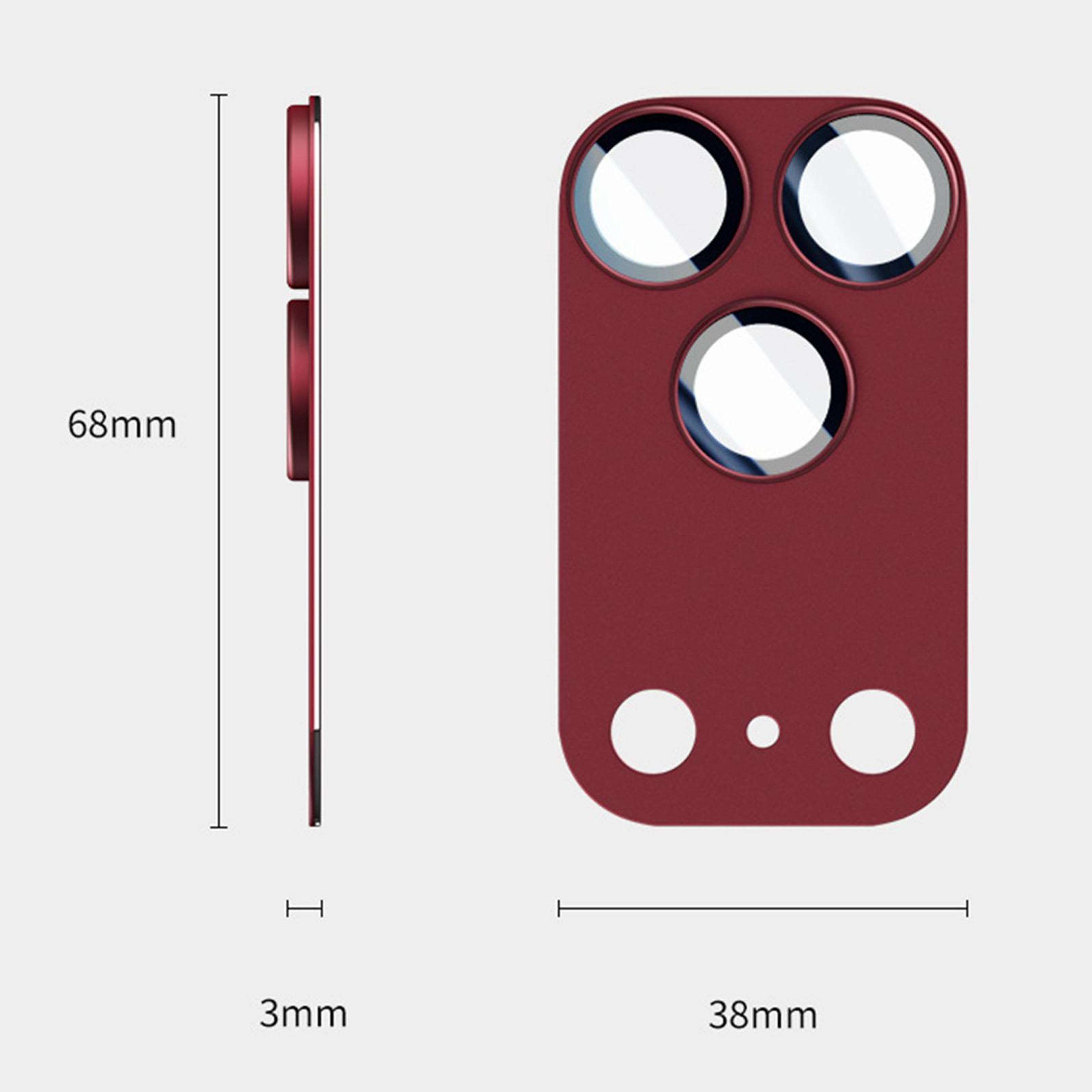 IPhone 18 Pro AntiReflective Camera Lens Protector With Aluminum Alloy Ring 5