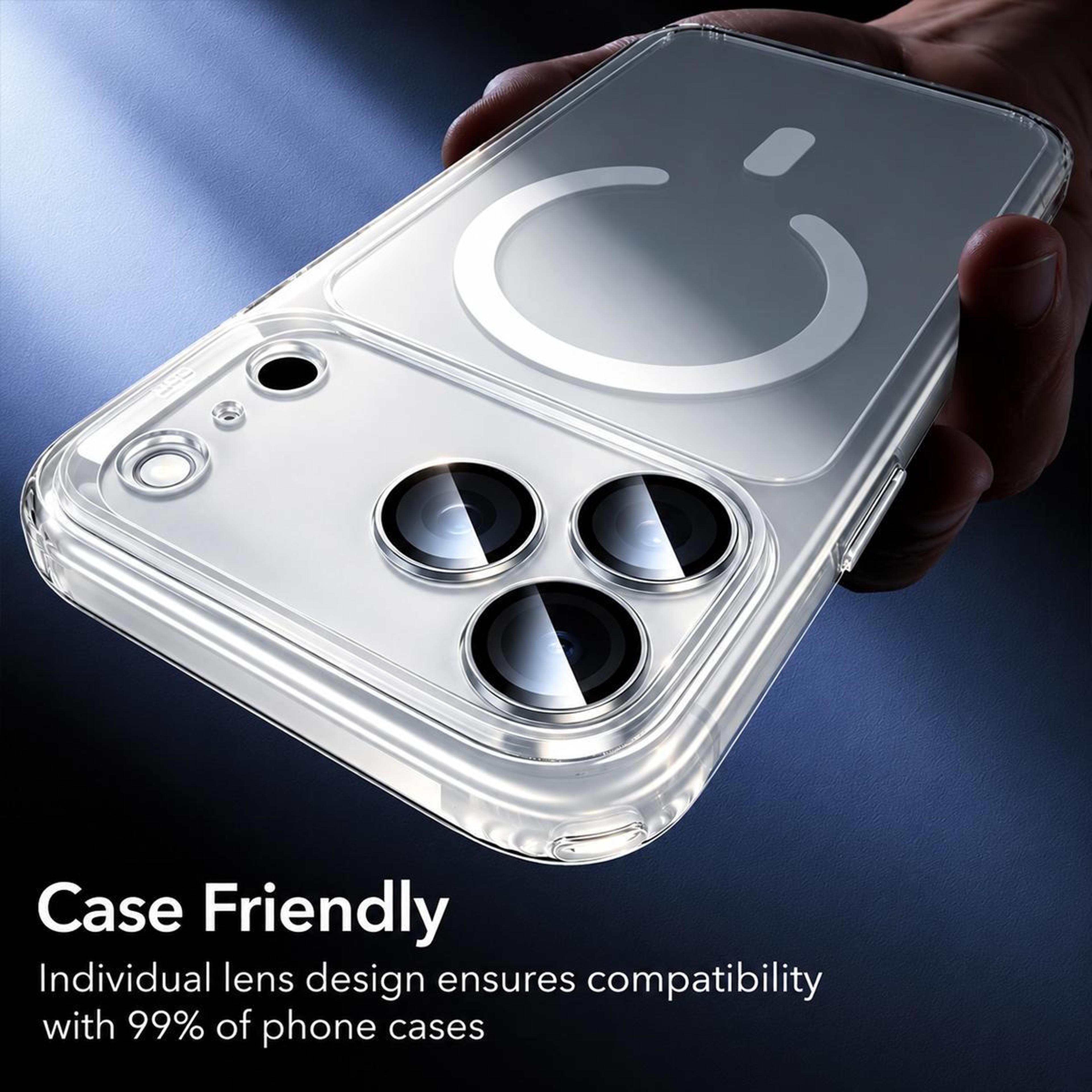 IPhone 18 Pro Camera Lens Protector With Tempered Glass And Metal Bezel 4