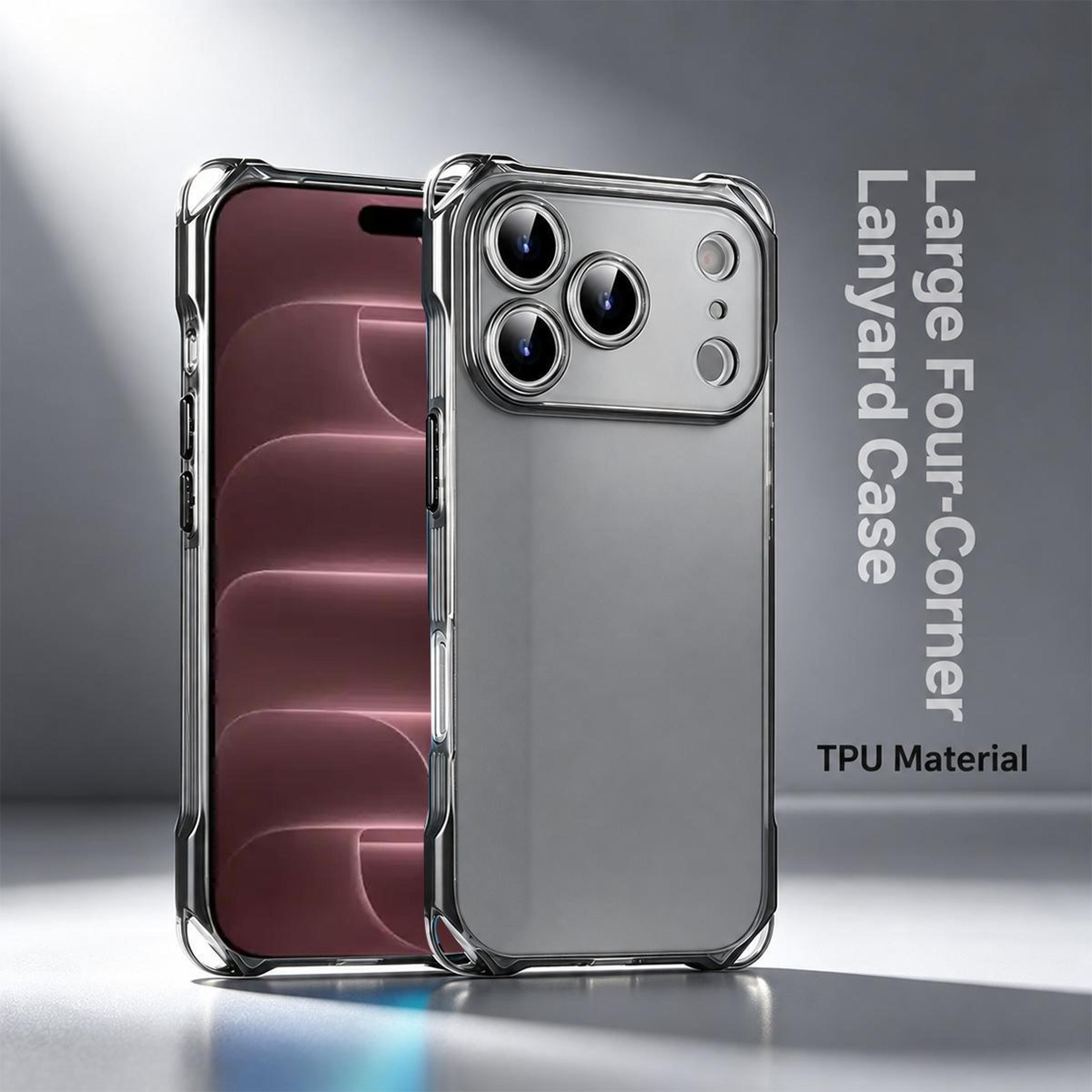 Shockproof TPU Phone Case For IPhone 18 Pro With FourCorner Protection 5